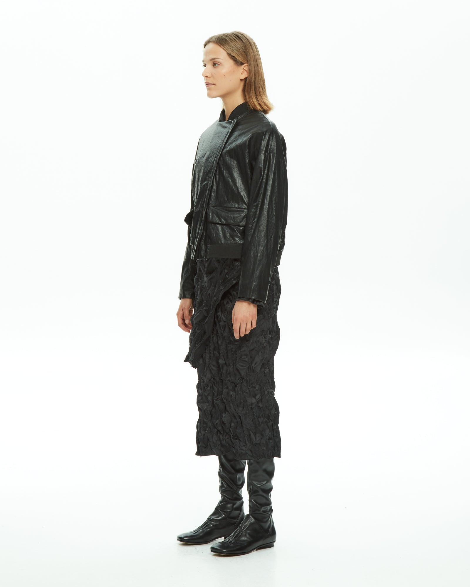 MLO Giacca Kimono Tecnica NERO