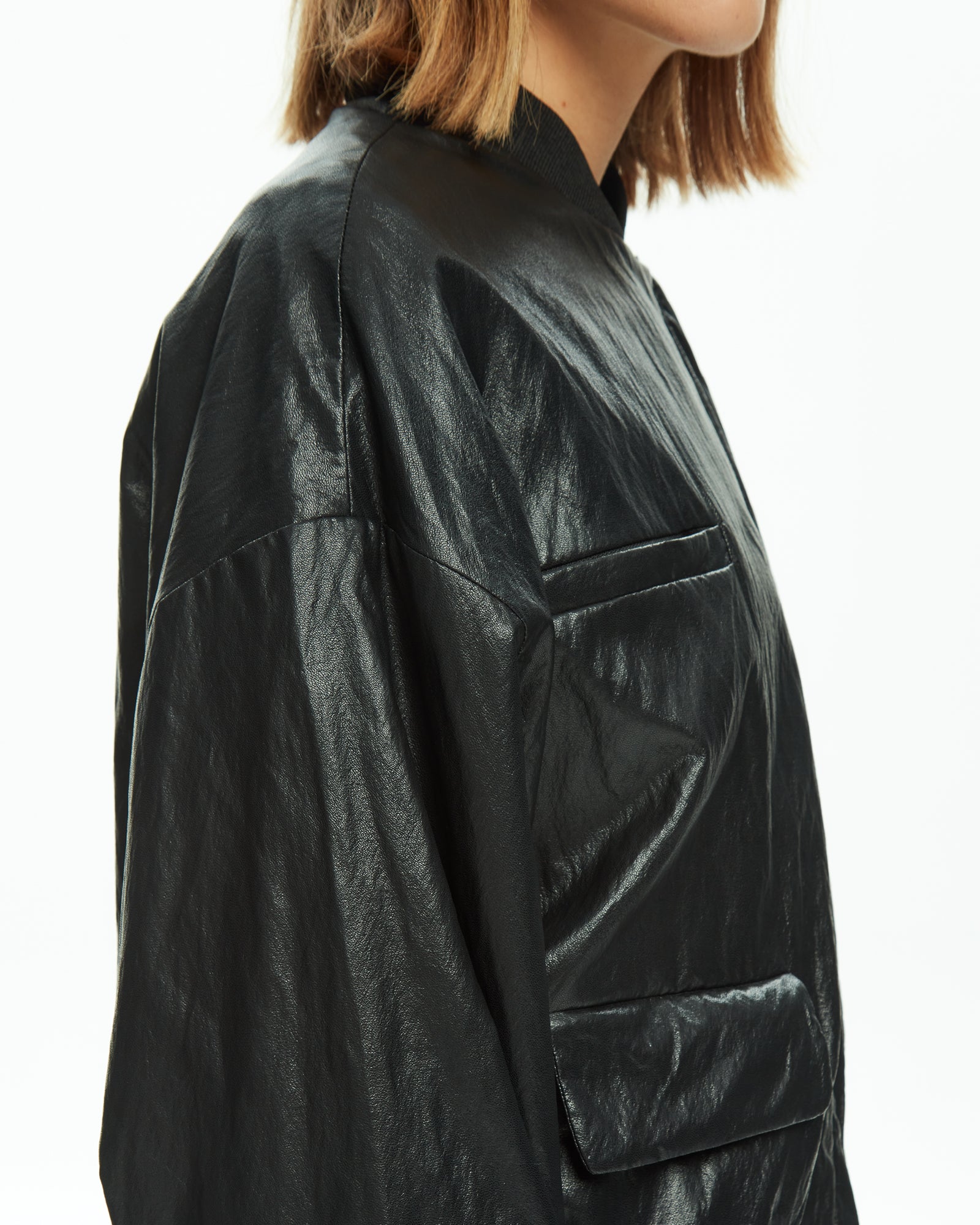 MLO Giacca Kimono Tecnica NERO