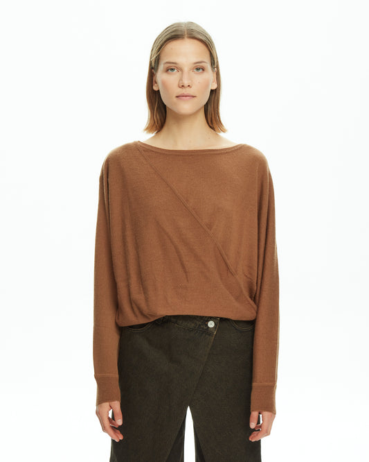 MLO Maglia MARRONE