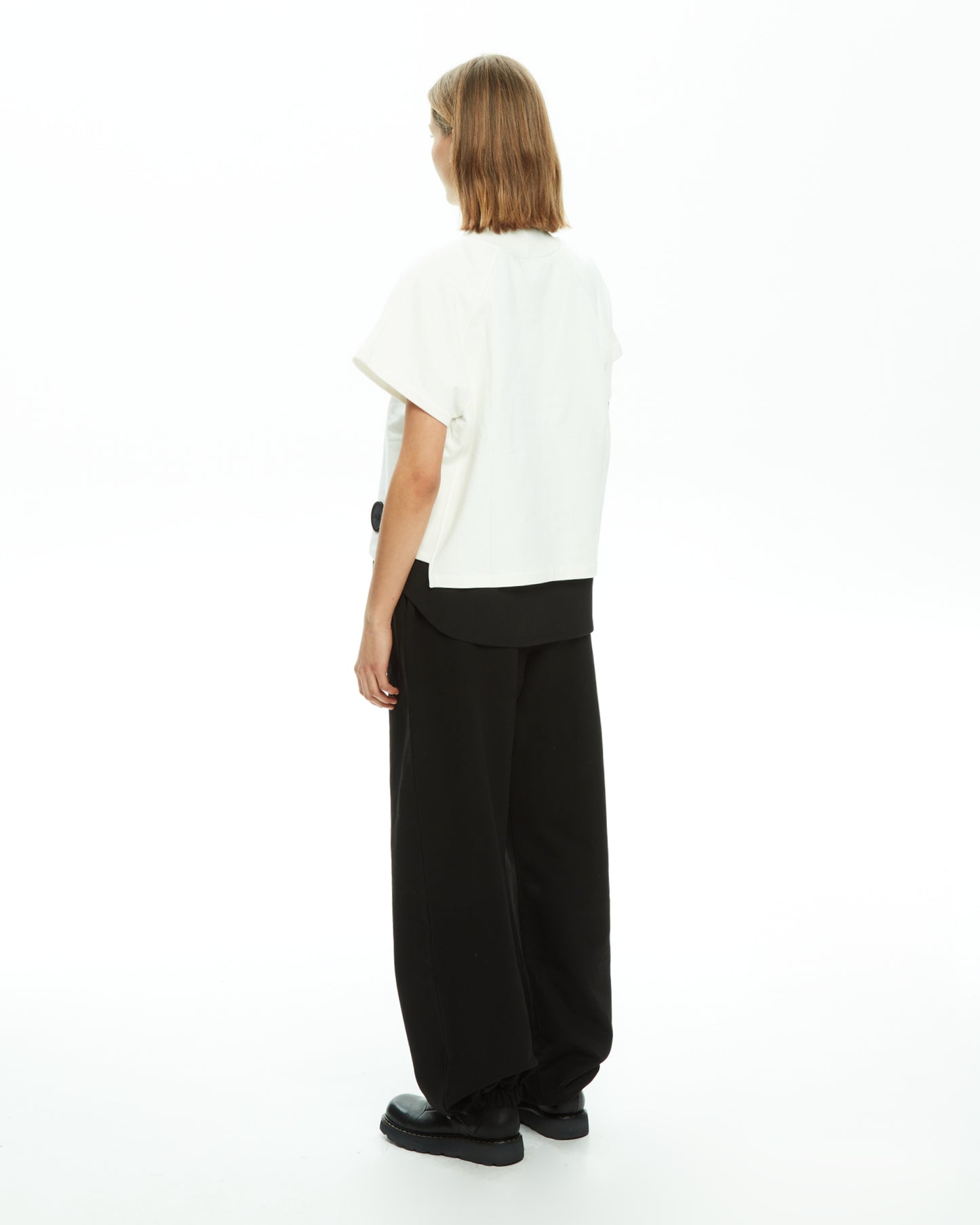 MLO T-shirt con logo MLO GRIGIO