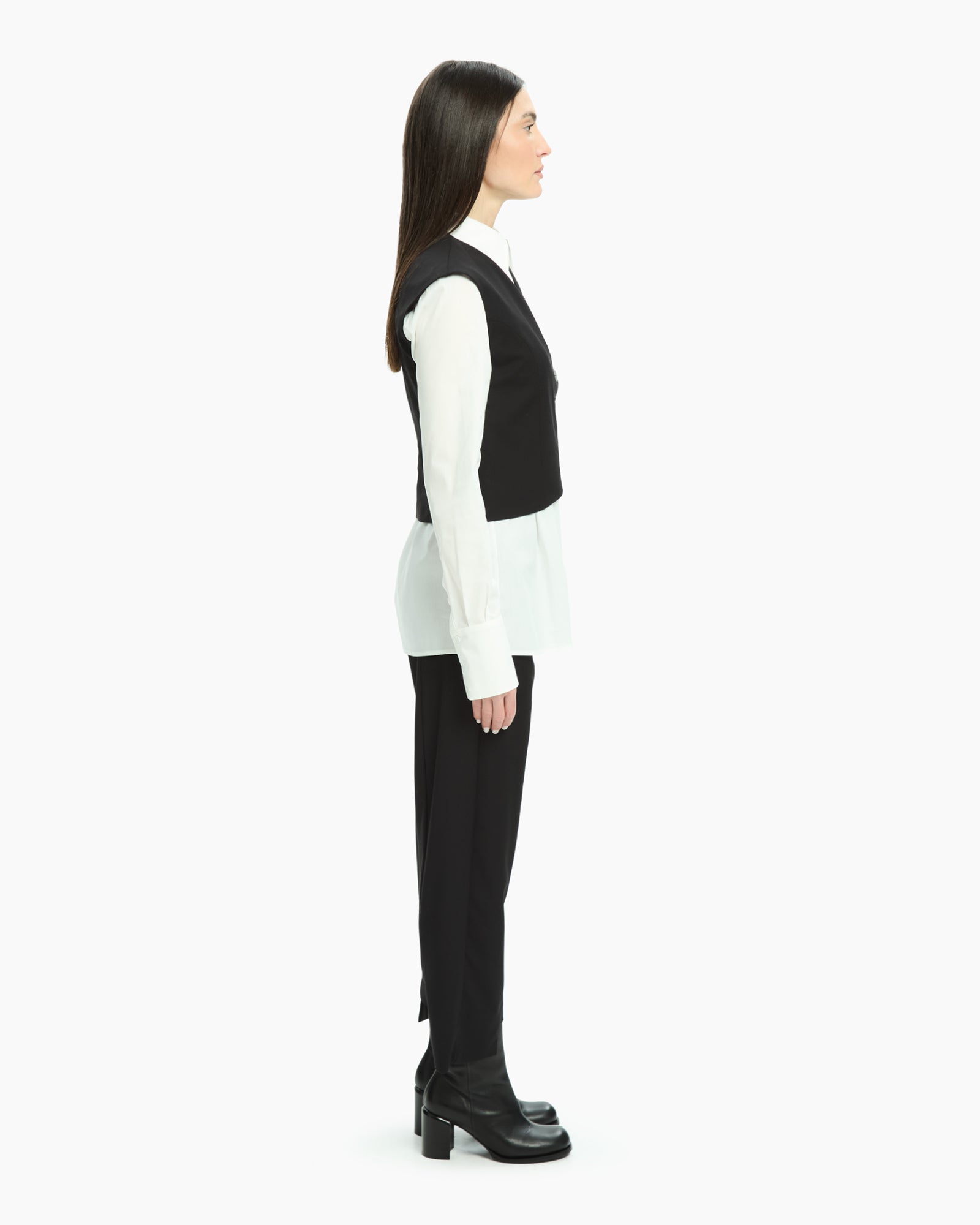 MLO Gilet corto NERO