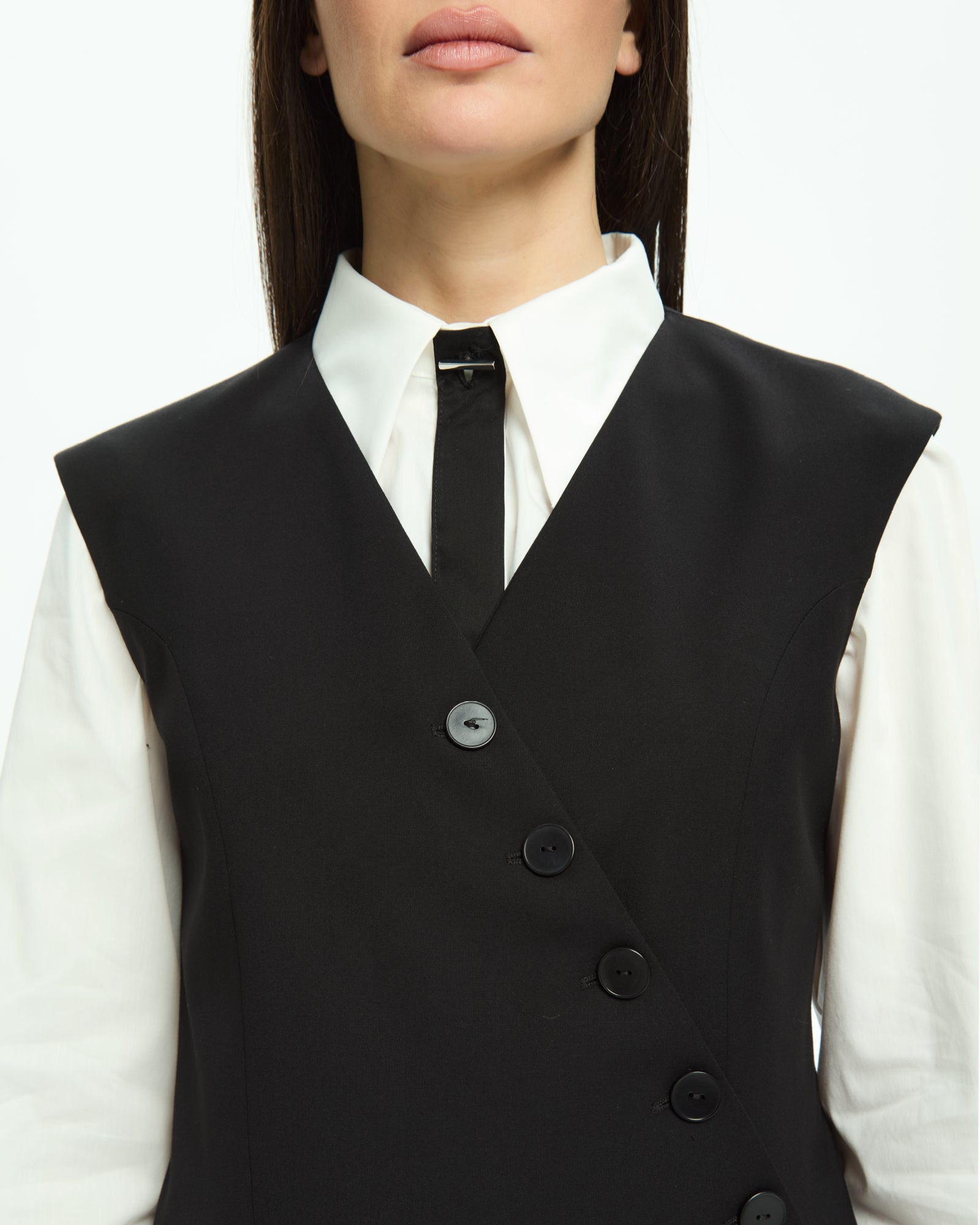 MLO Gilet corto NERO