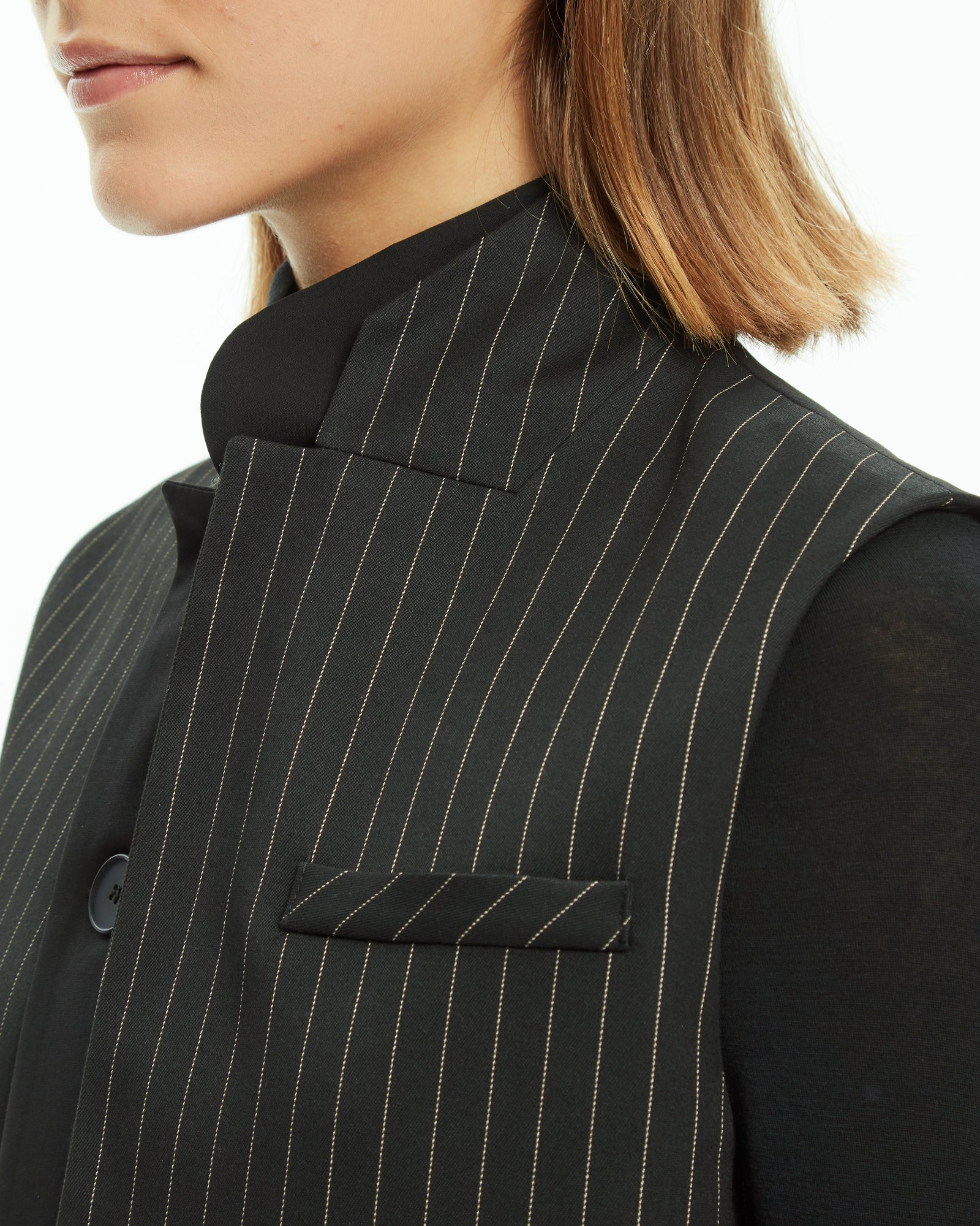 MLO Gilet Sartoriale Destrutturato NERO