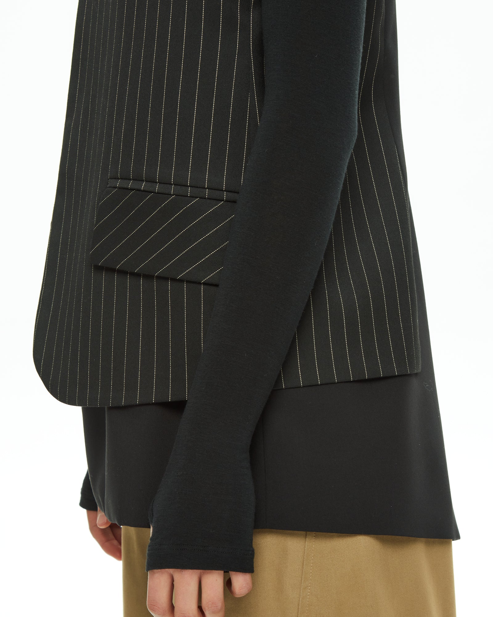 MLO Gilet Sartoriale Destrutturato NERO