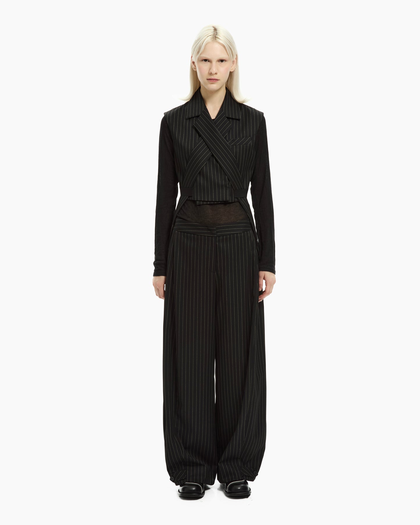 MLO Gilet incrociato NERO
