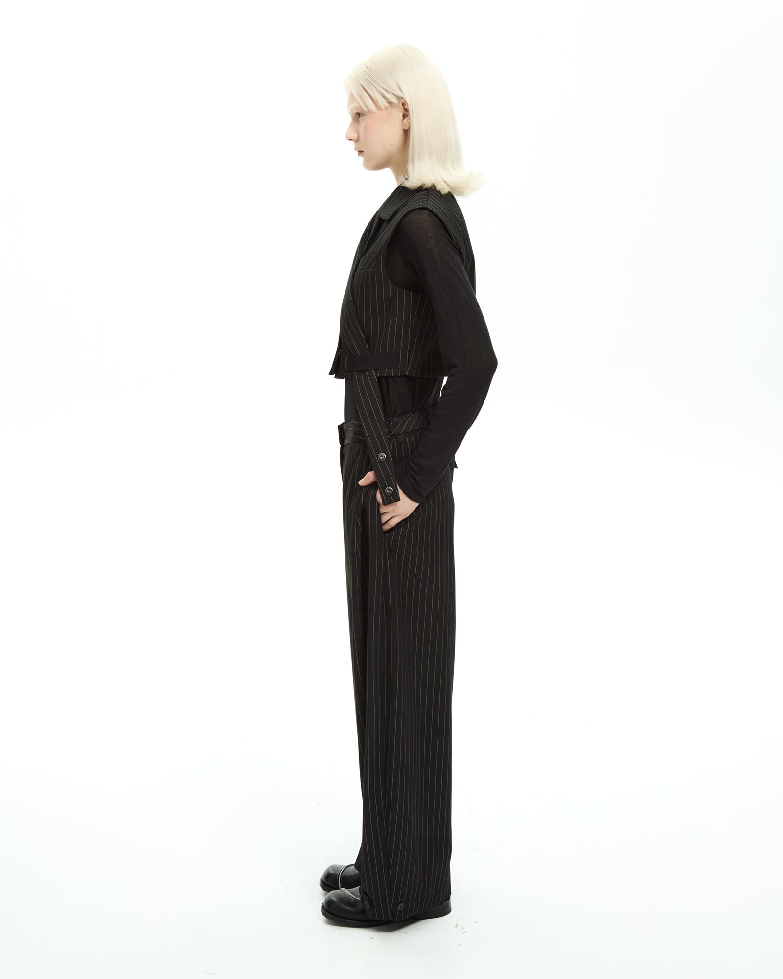 MLO Gilet incrociato NERO
