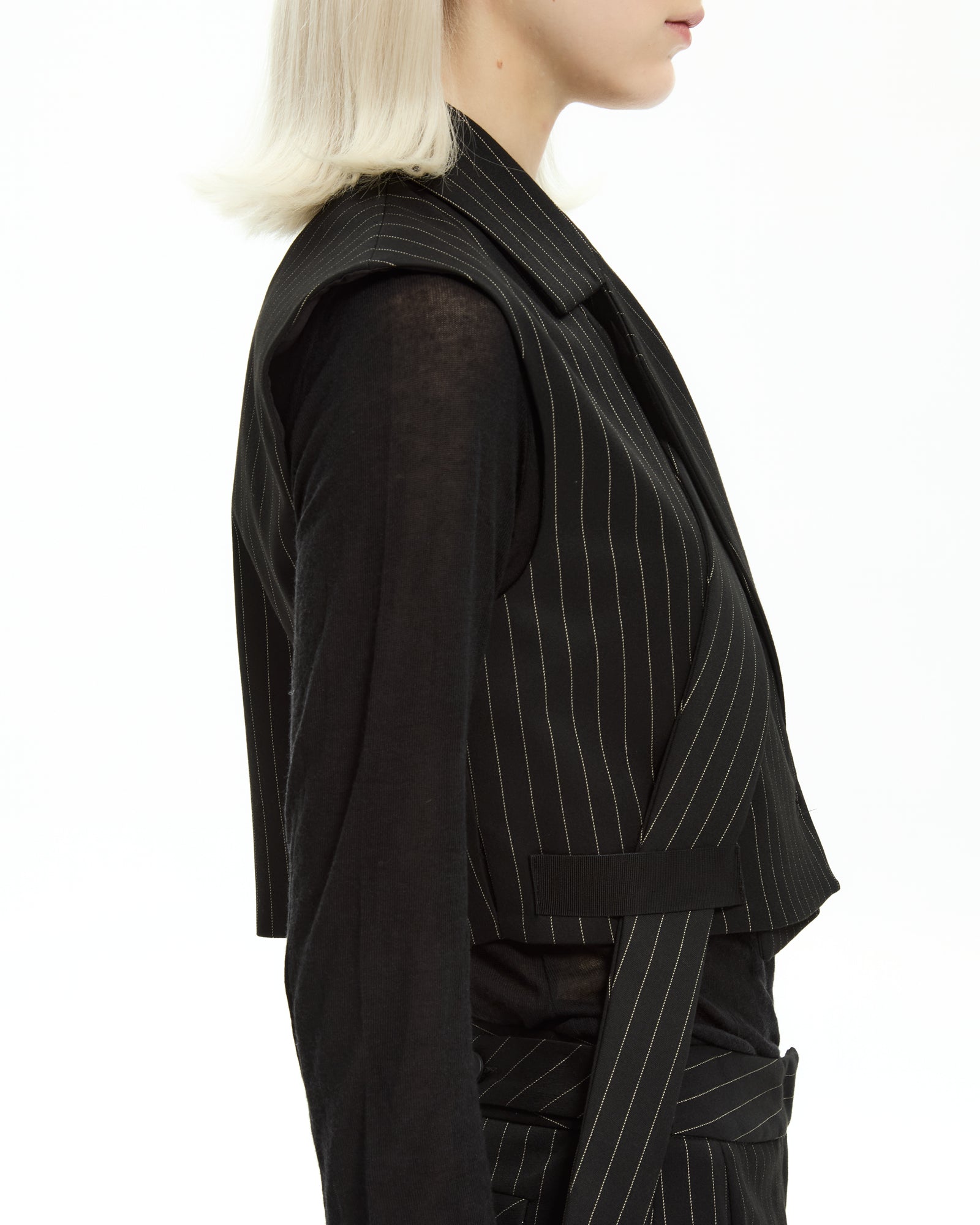 MLO Gilet incrociato NERO