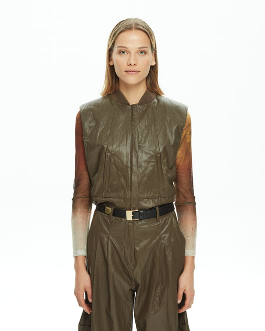MLO Gilet Tecnico MARRONE