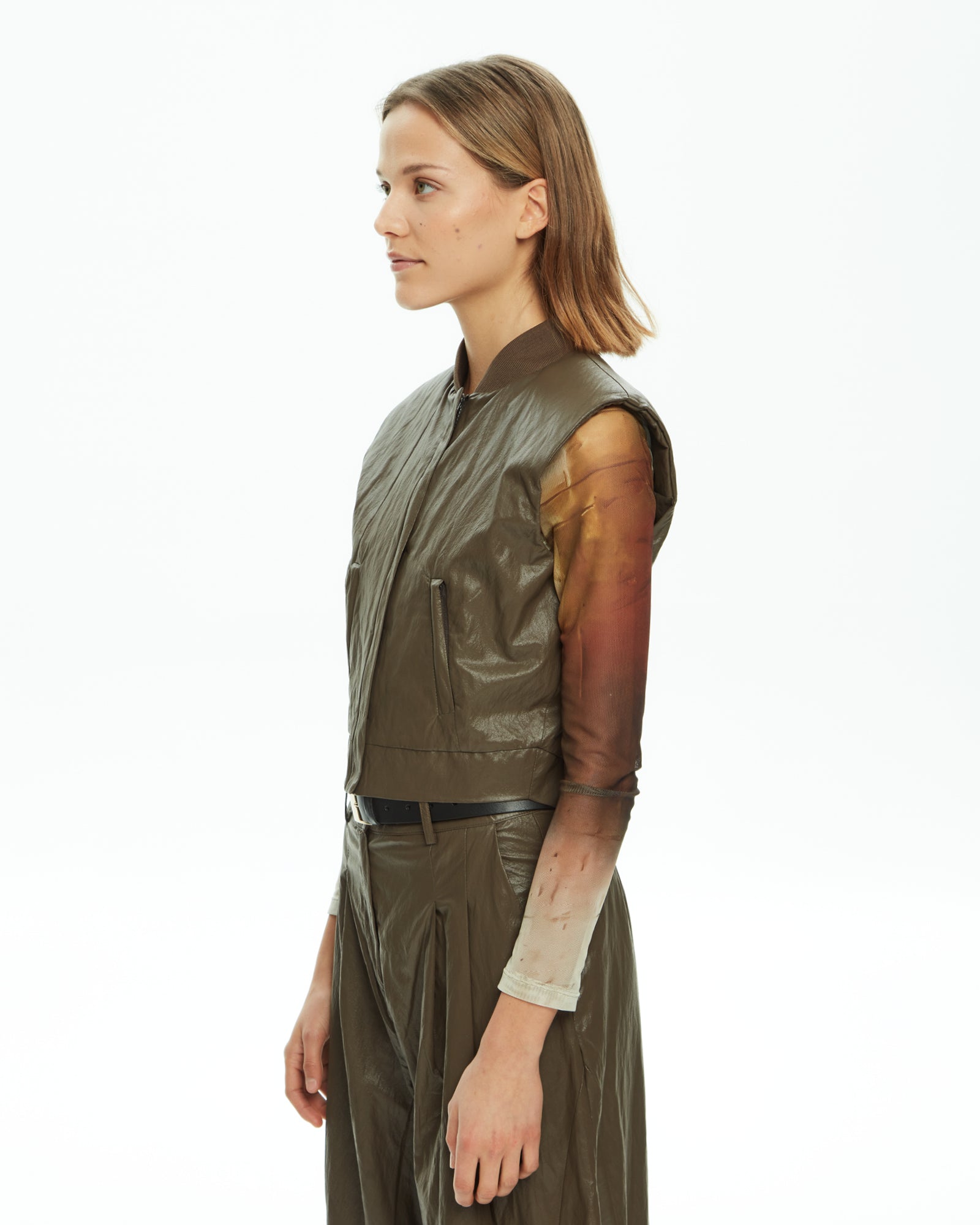 MLO Gilet Tecnico MARRONE
