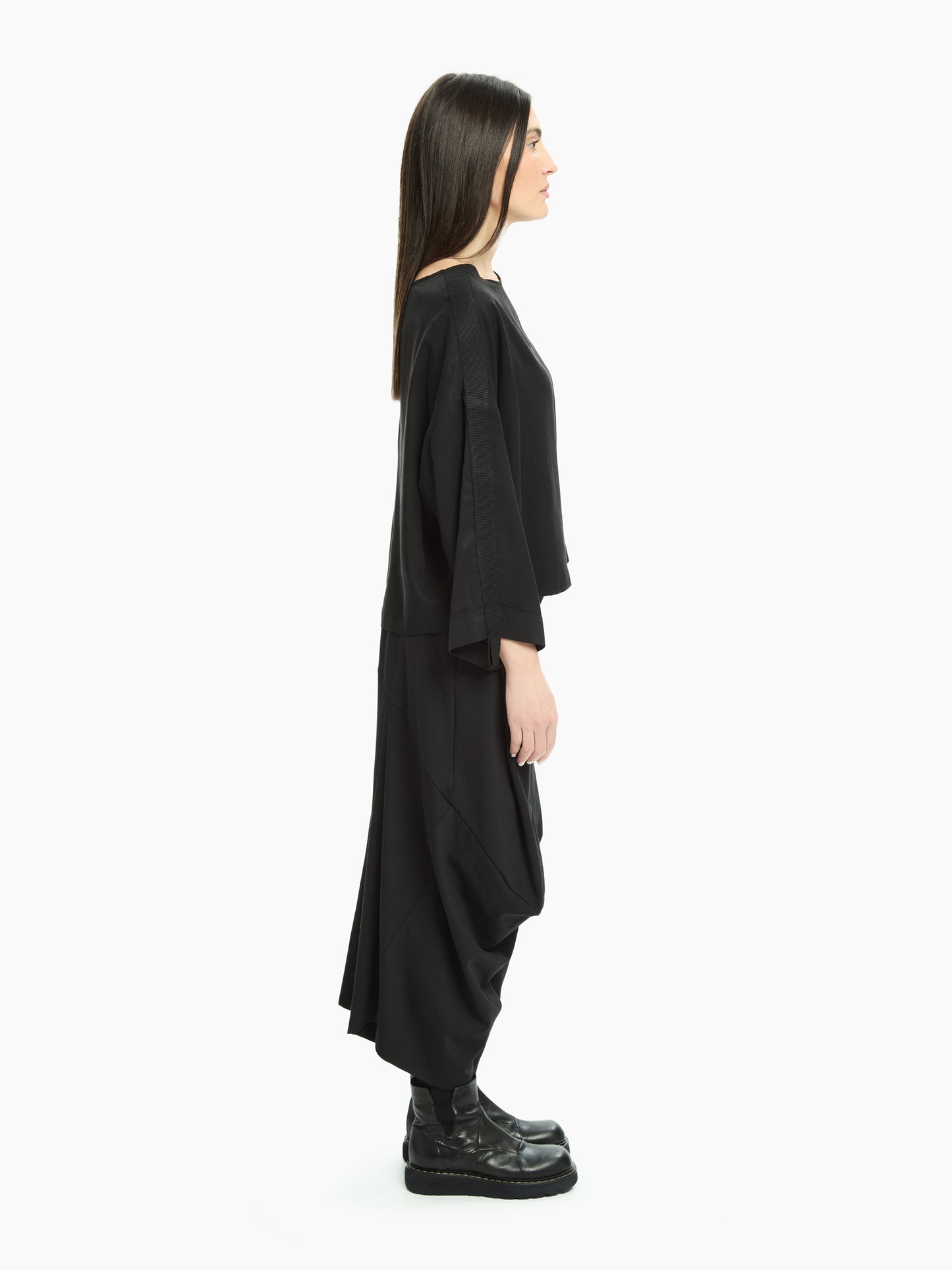 MLO Blusa con spalla scoperta NERO