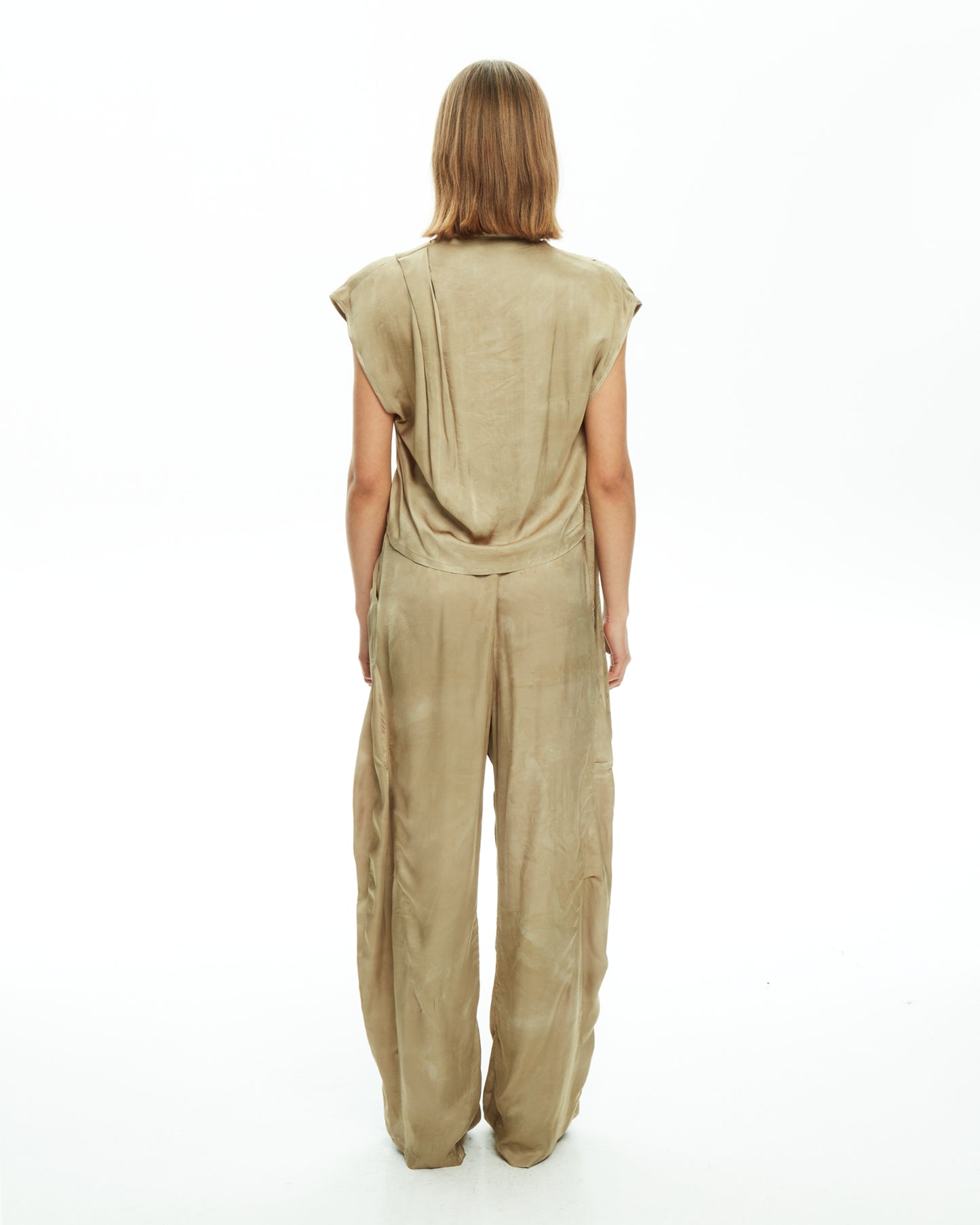 MLO Top drappeggiato