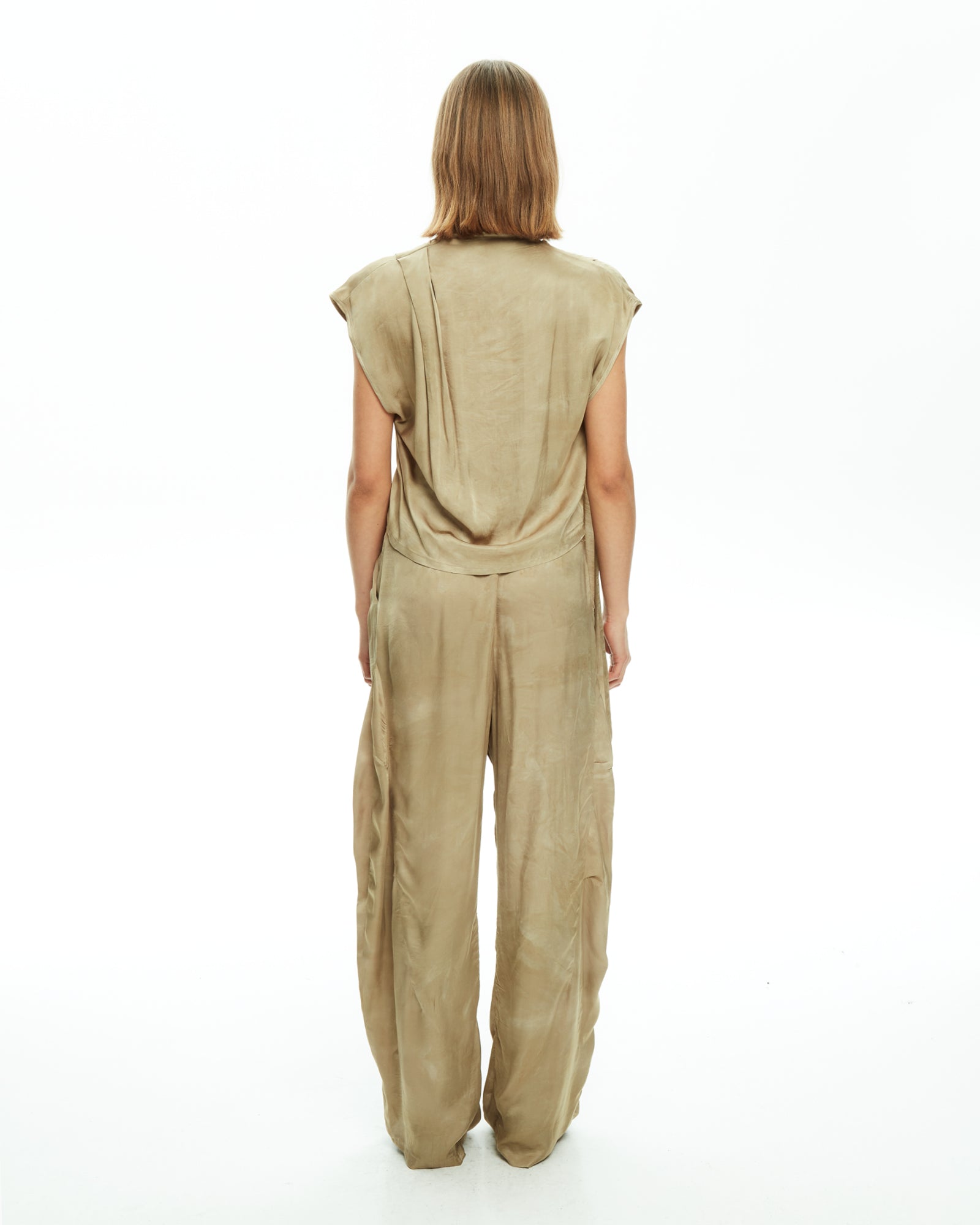 MLO Top drappeggiato