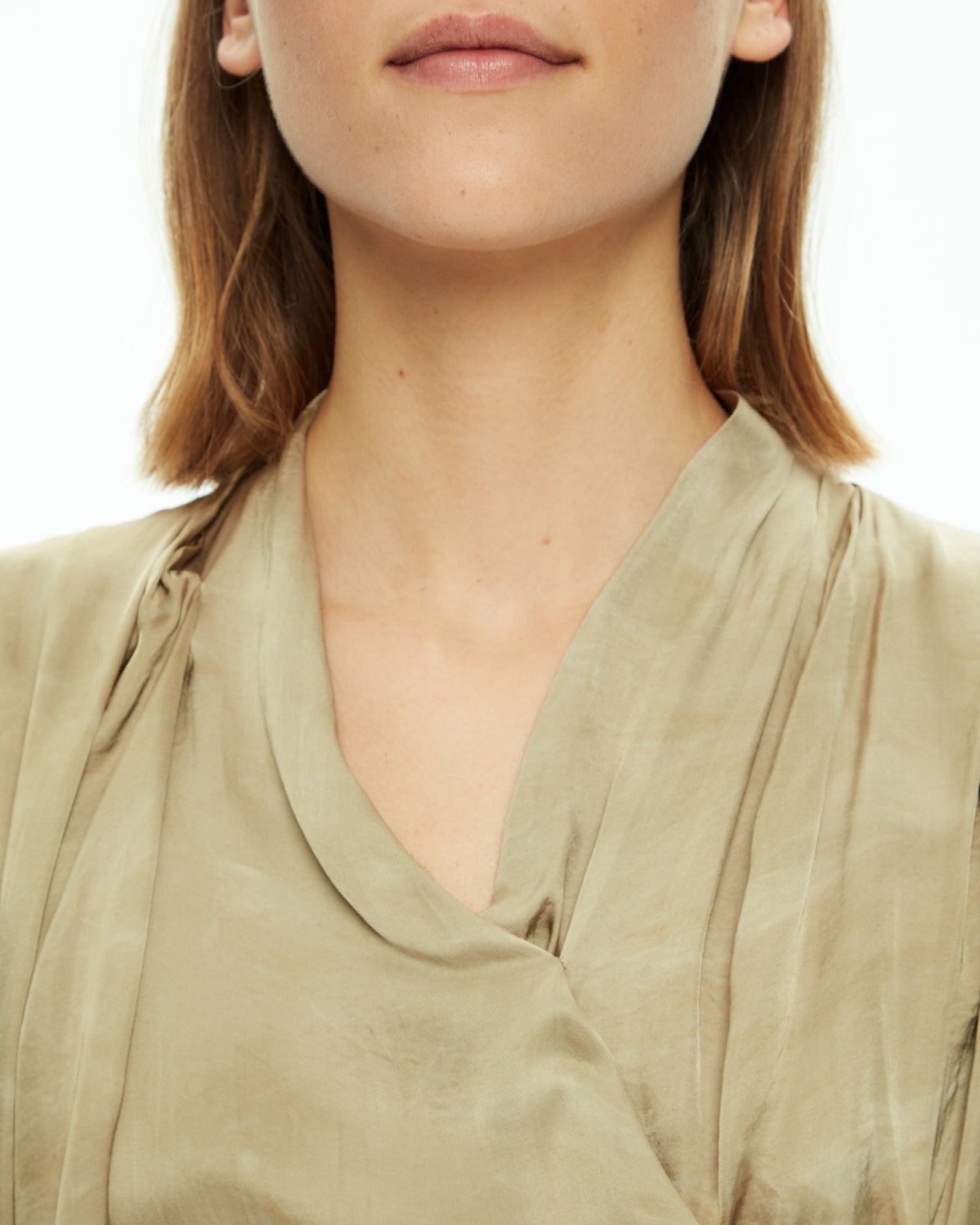 MLO Top drappeggiato