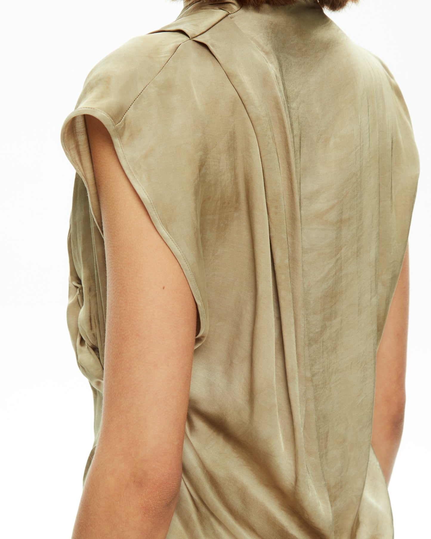 MLO Top drappeggiato