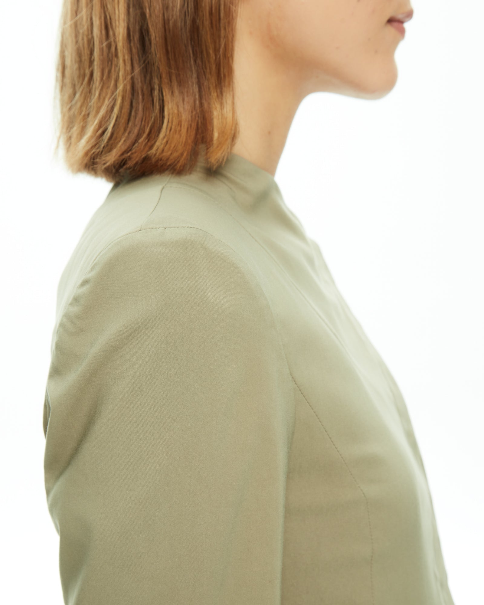 MLO Giacca con chiusura asimmetrica VERDE