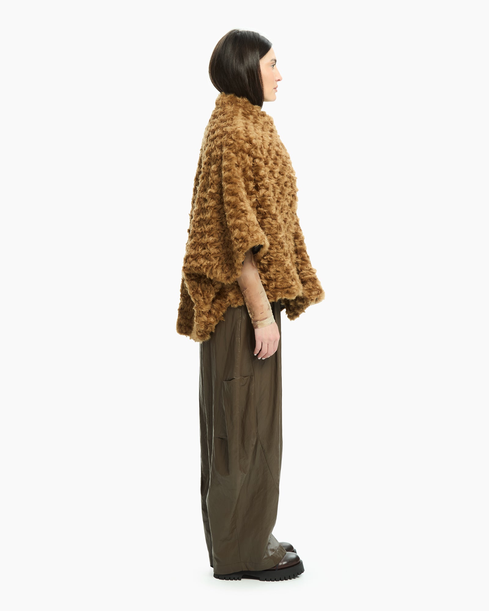 MLO Cappa corta MARRONE