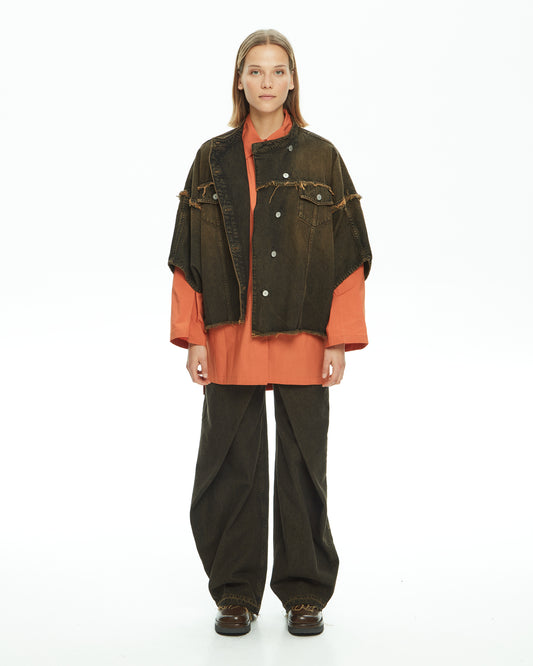 MLO Camicia oversize ARANCIONE