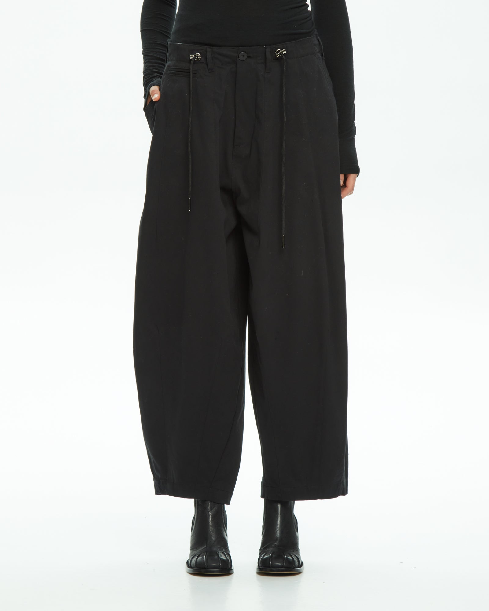 MLO Pantalone wide leg  NERO