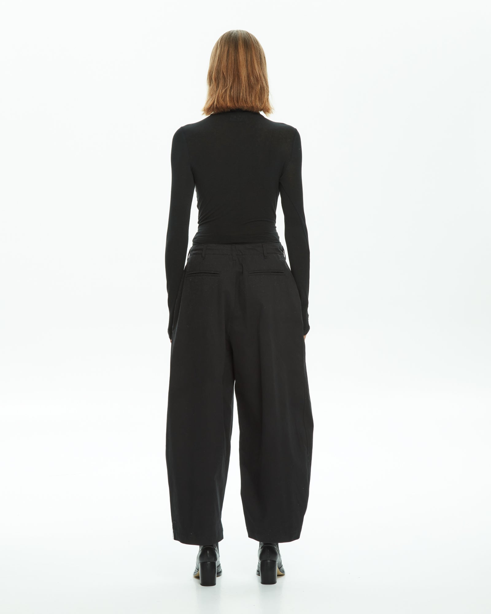 MLO Pantalone wide leg  NERO