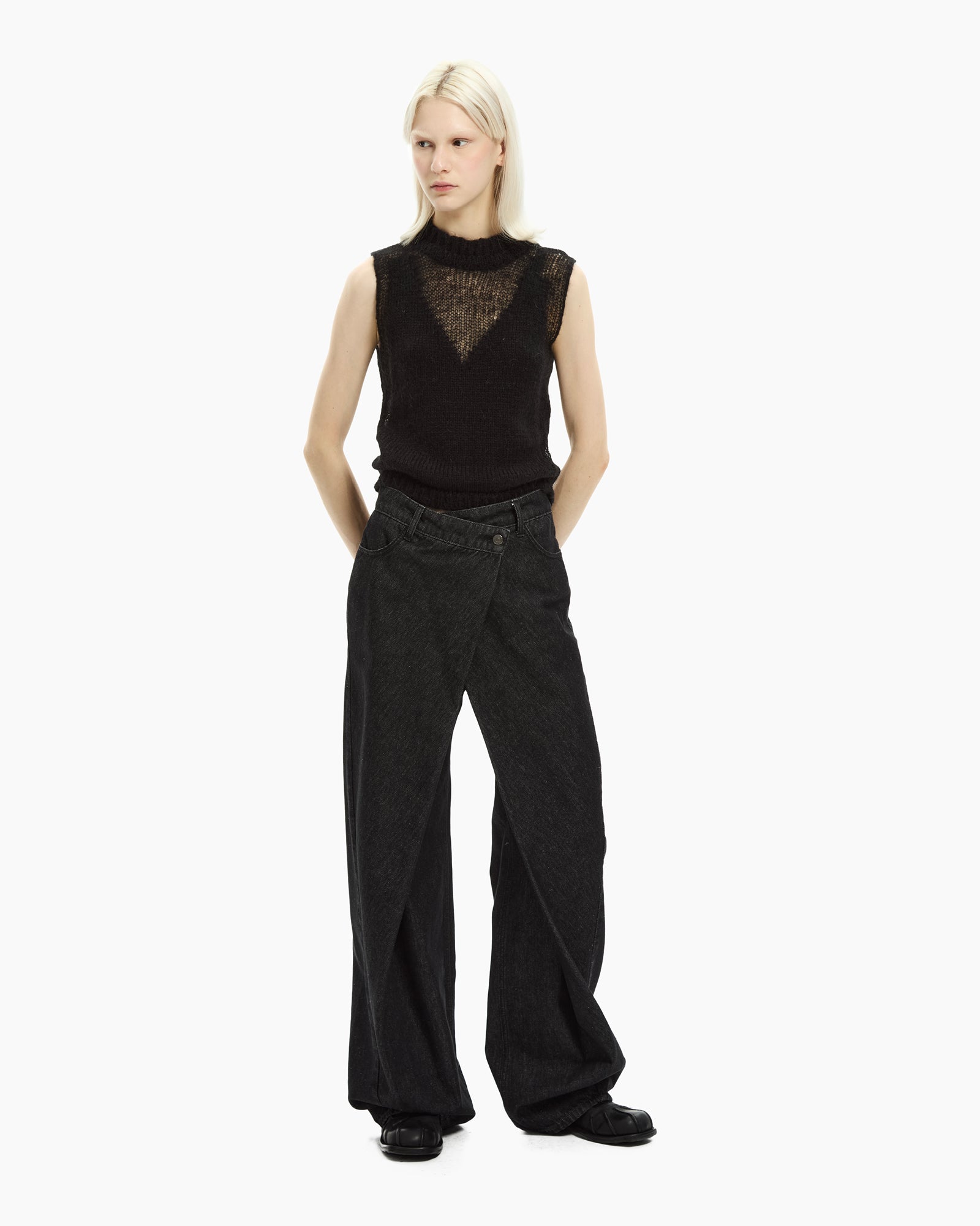 MLO Pantalone denim GRIGIO