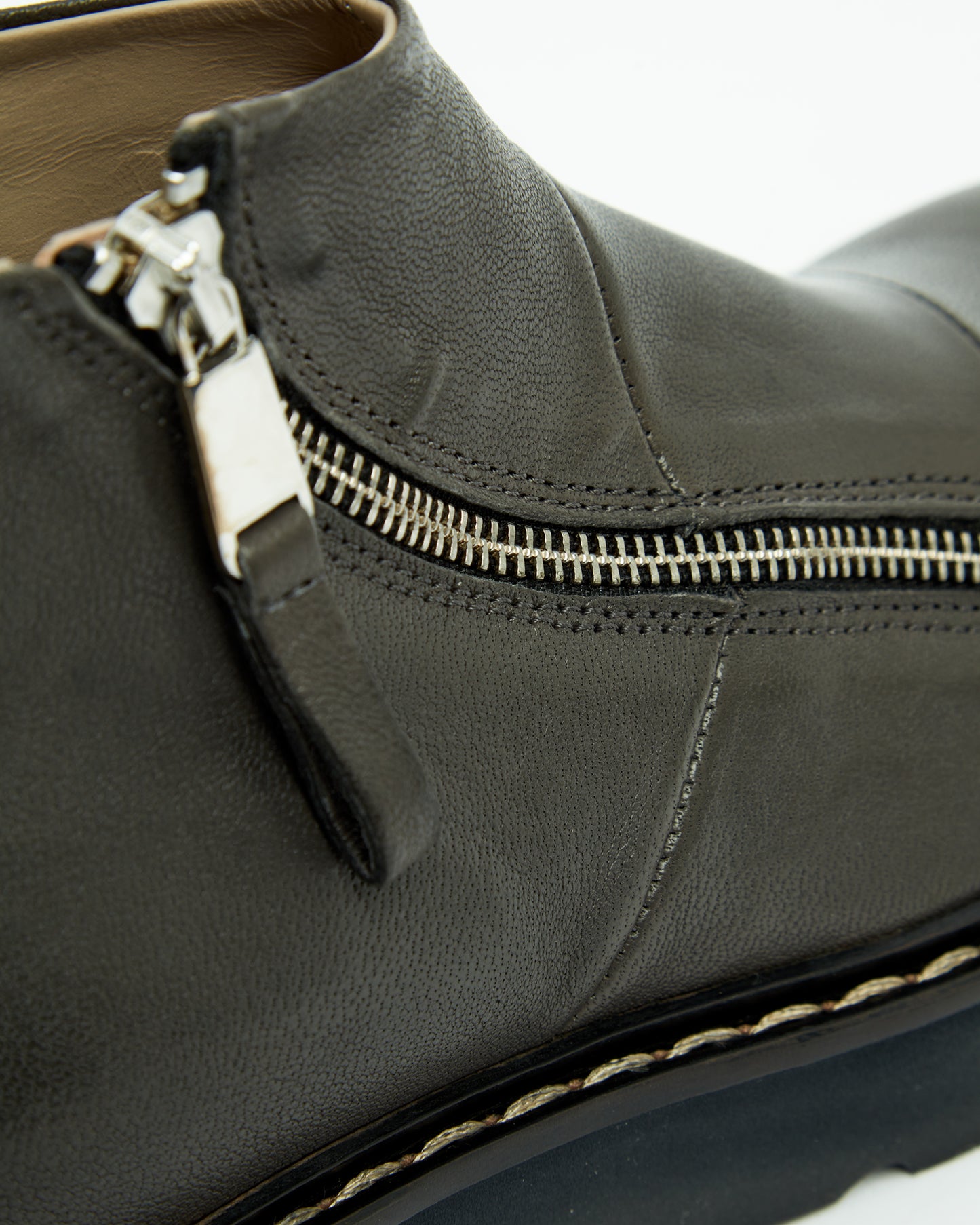 MLO Stivaletto in pelle GRIGIO