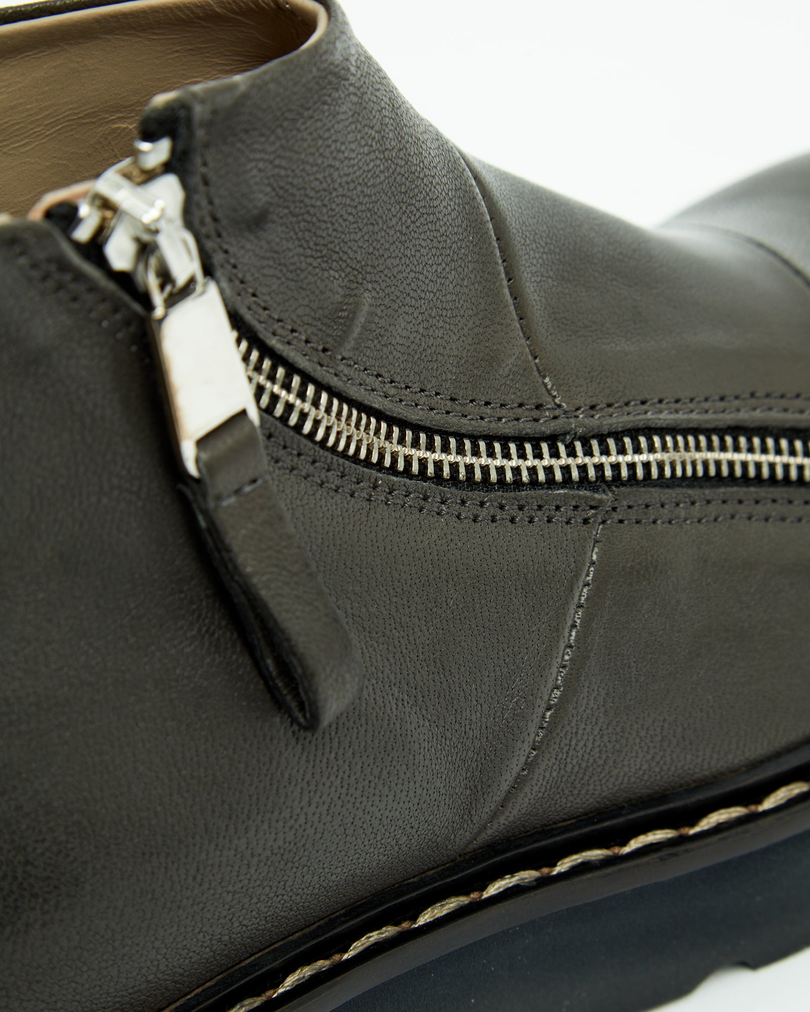 MLO Stivaletto in pelle GRIGIO