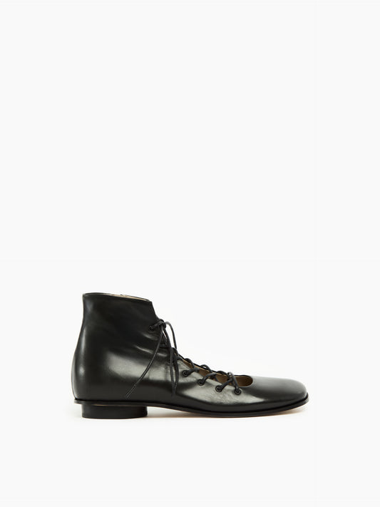 MLO Stivaletto stringato NERO