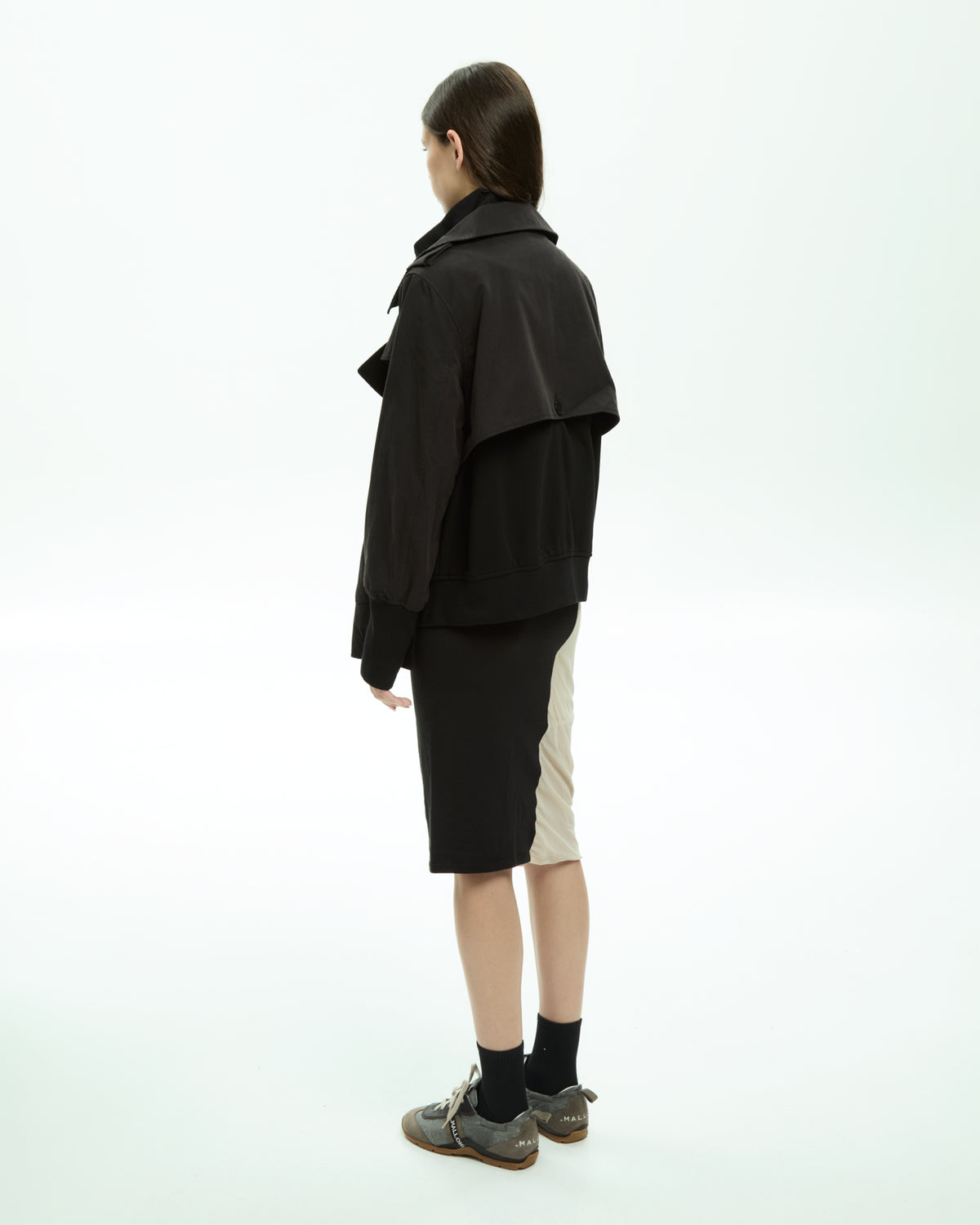 MLO Trench corto NERO