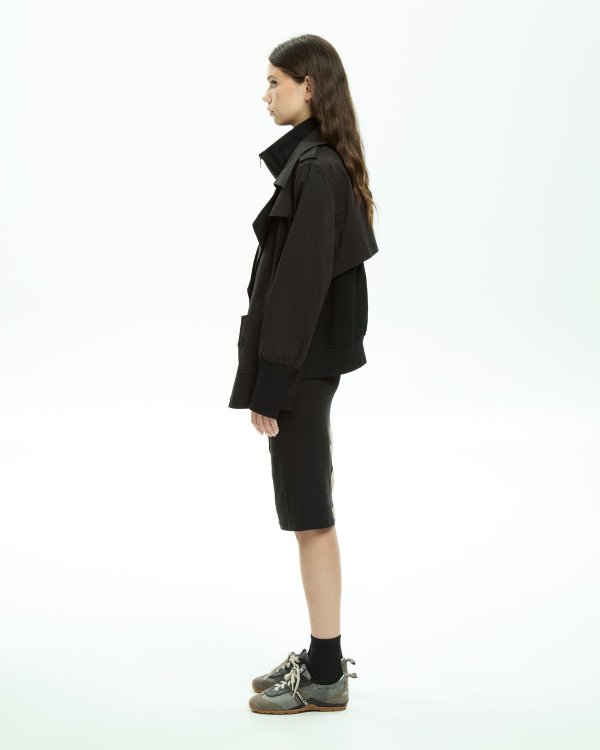 MLO Trench corto NERO