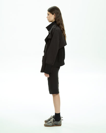MLO Trench corto NERO