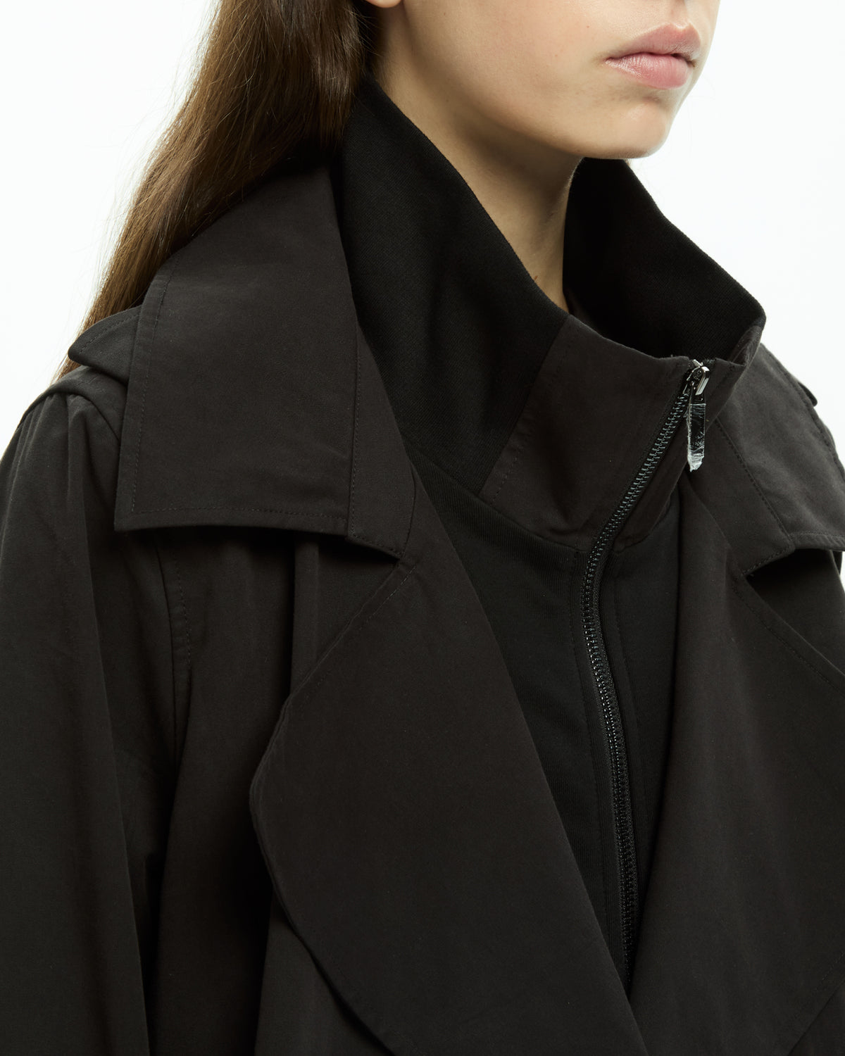 MLO Trench corto NERO