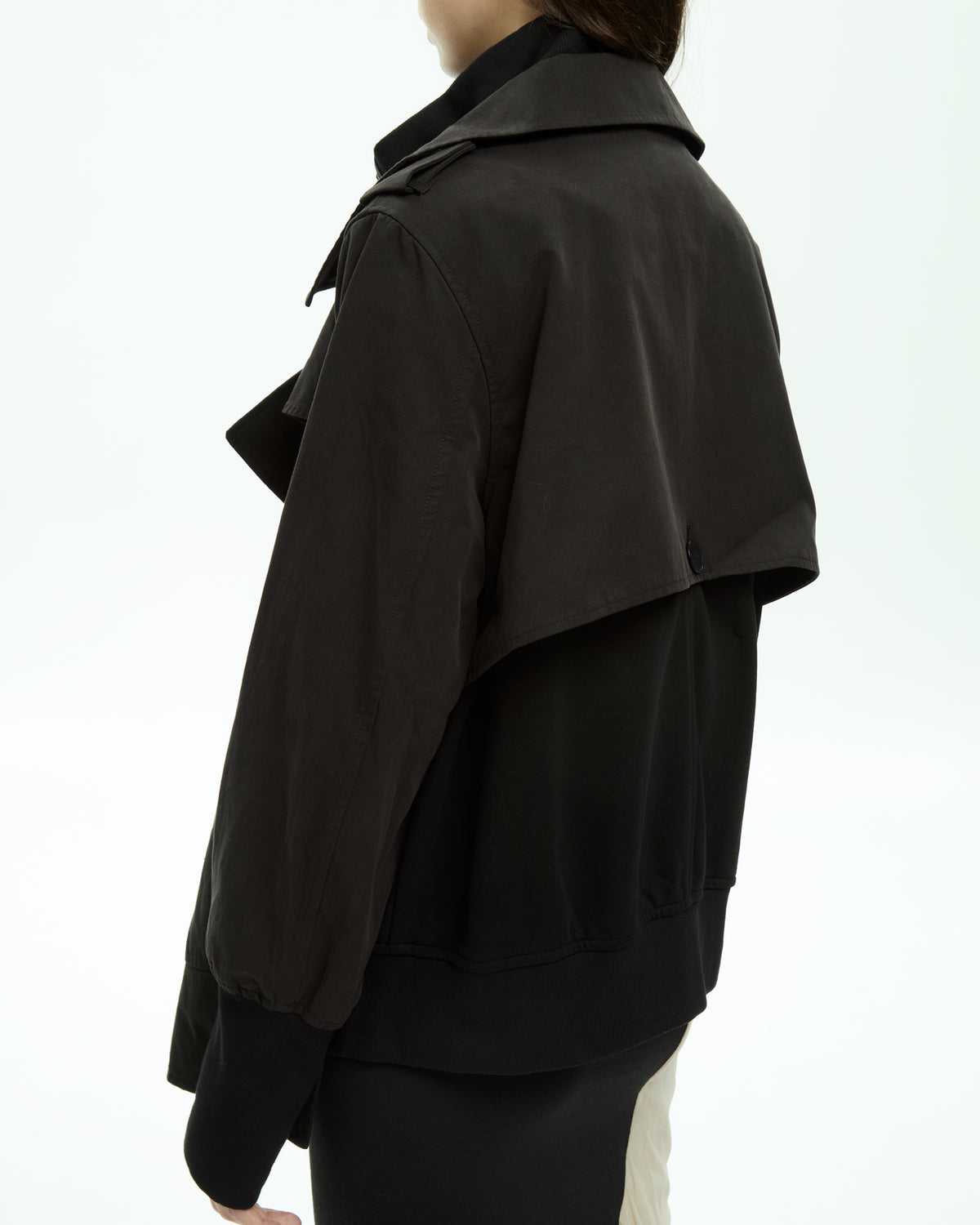 MLO Trench corto NERO