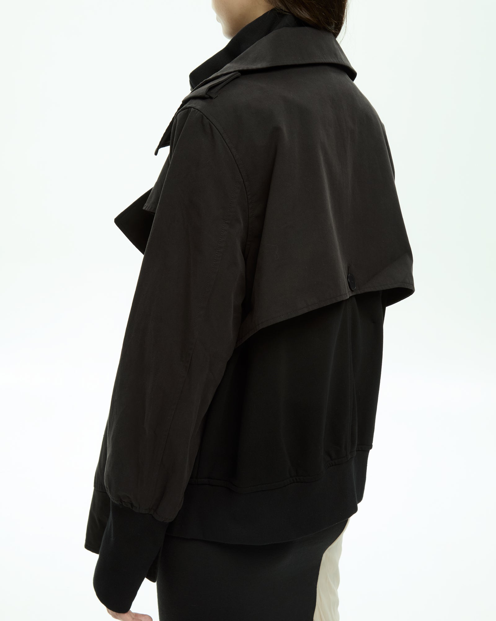 MLO Trench corto NERO