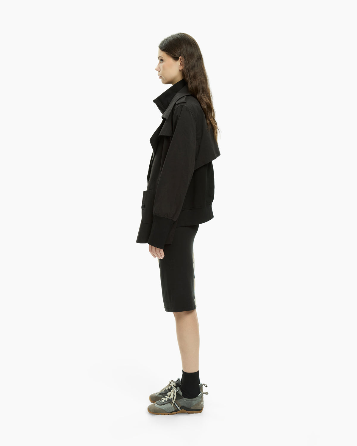 MLO Trench corto NERO