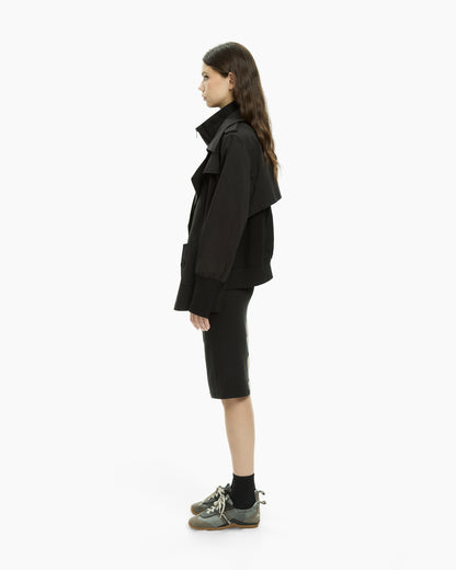 MLO Trench corto NERO