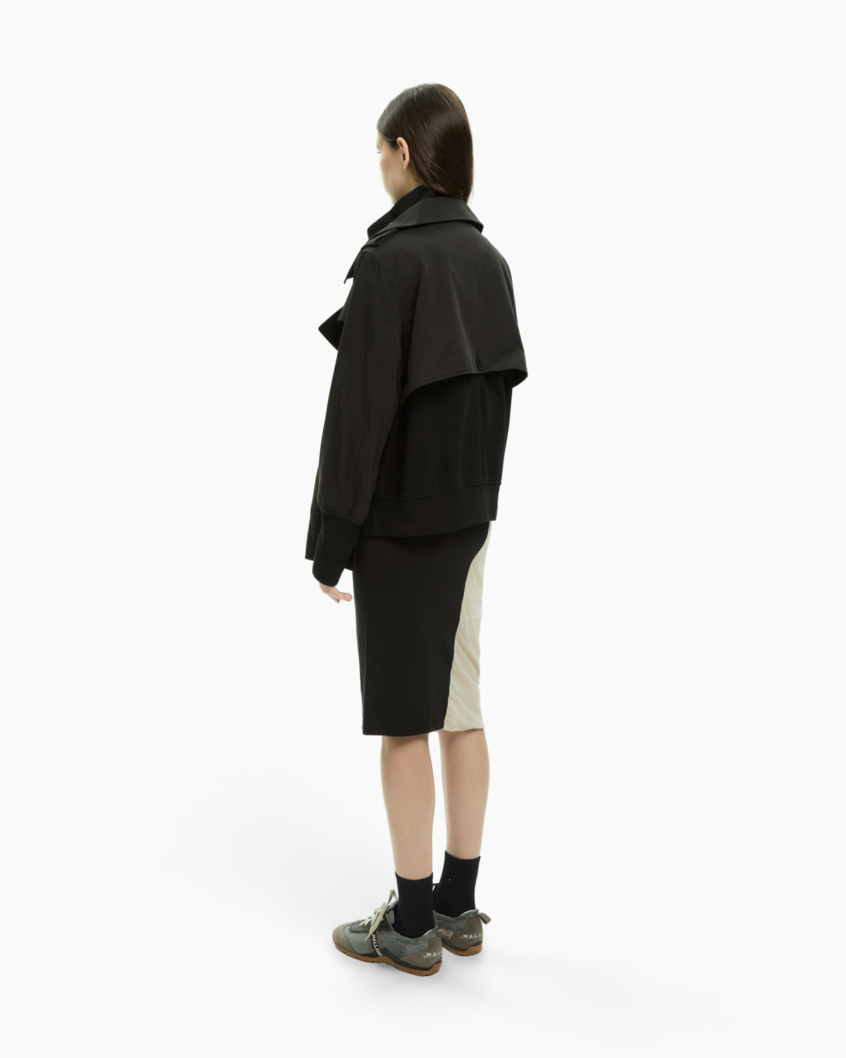 MLO Trench corto NERO