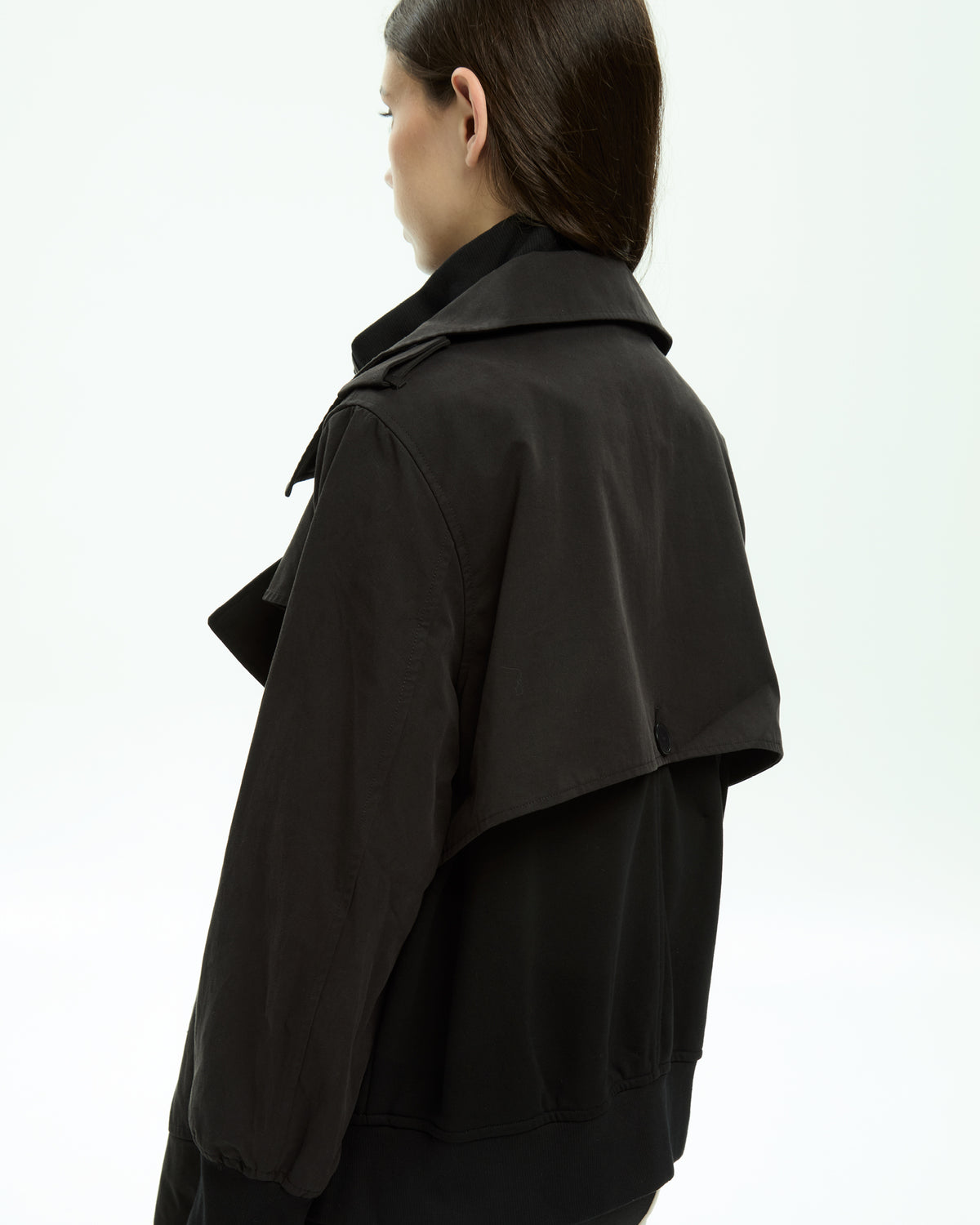 MLO Trench corto NERO