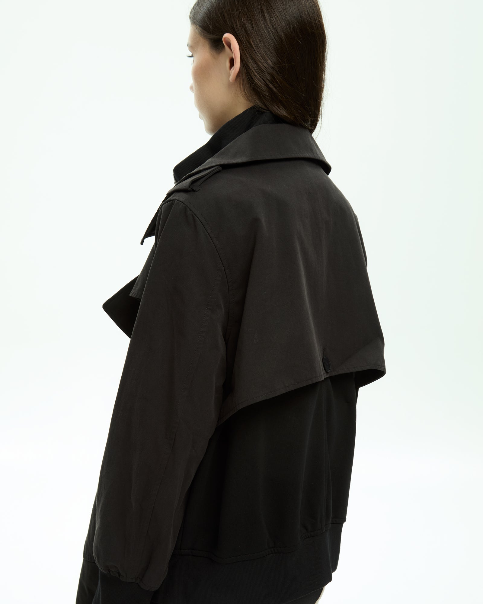 MLO Trench corto NERO