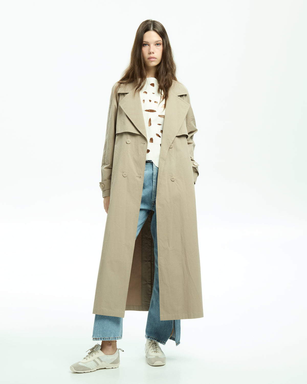 MLO Trench lungo GRIGIO