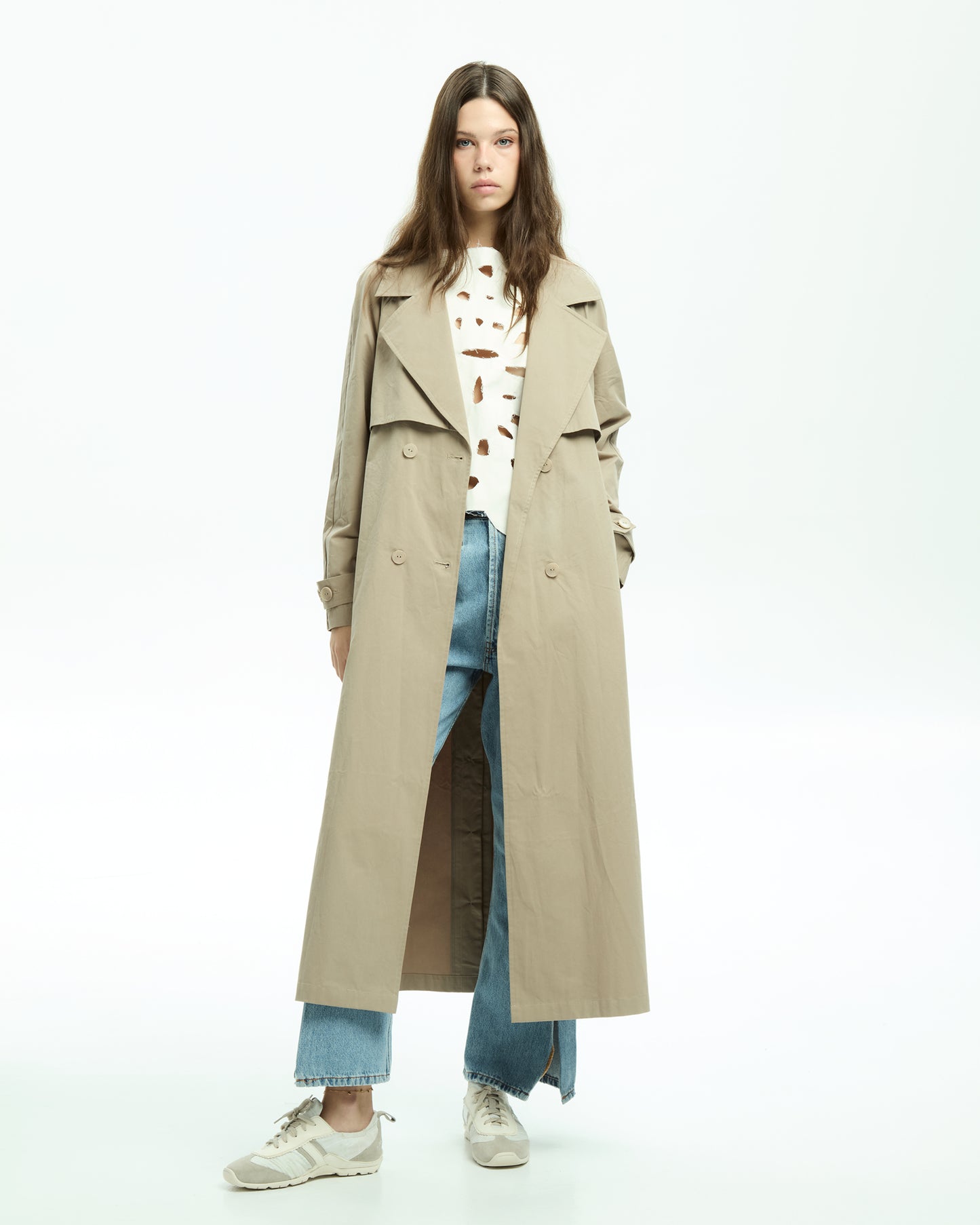 MLO Trench lungo GRIGIO