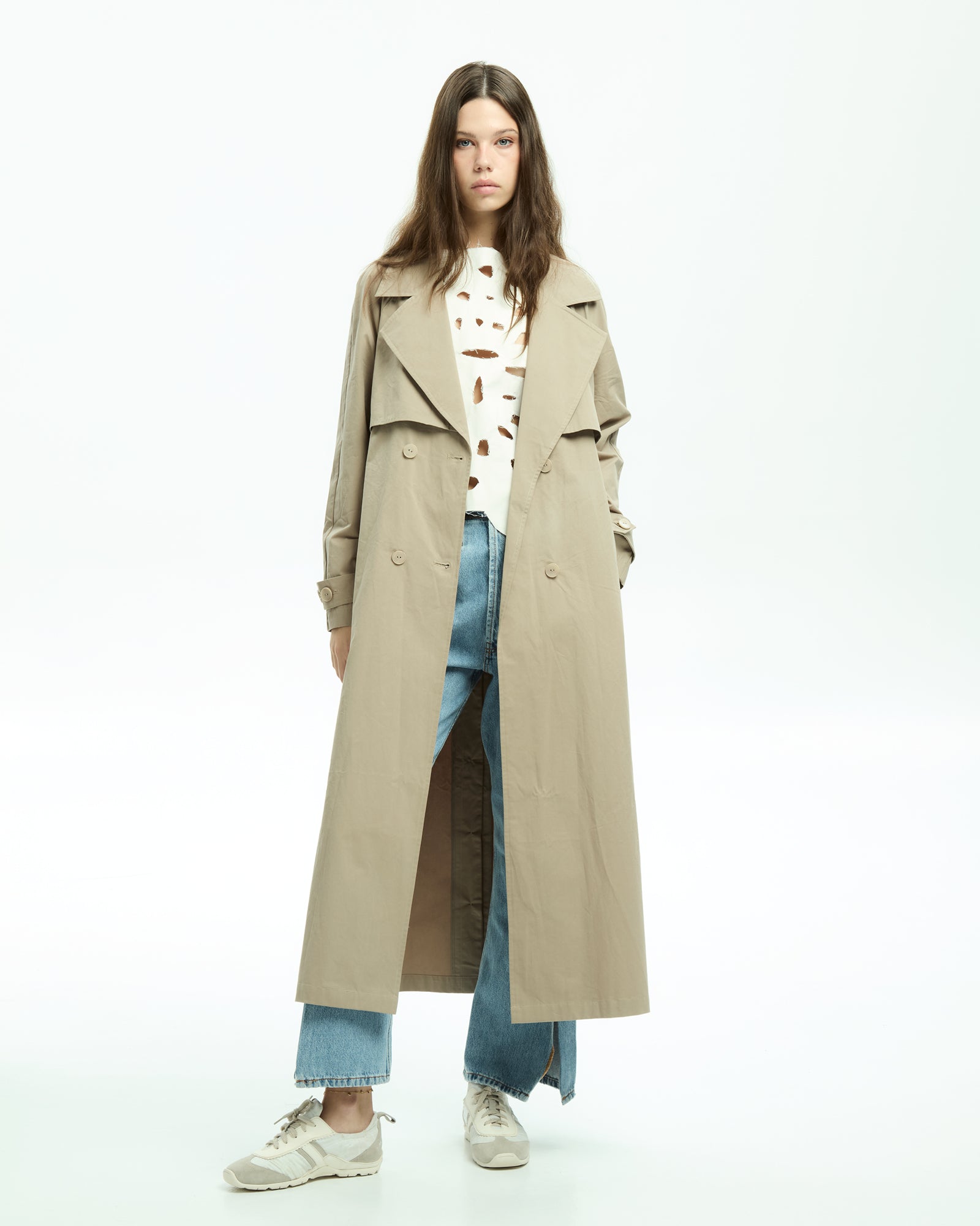 MLO Trench lungo GRIGIO