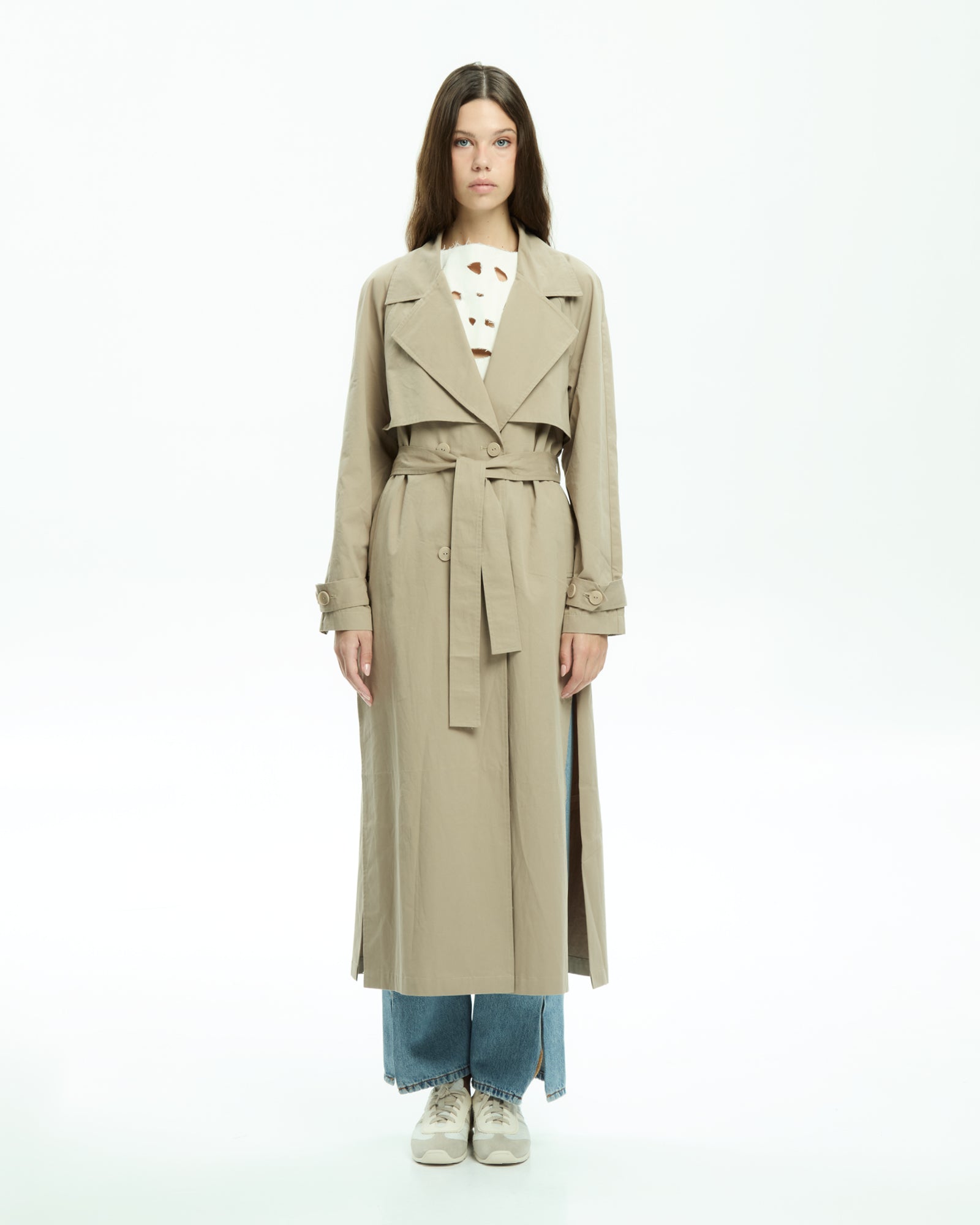 MLO Trench lungo GRIGIO