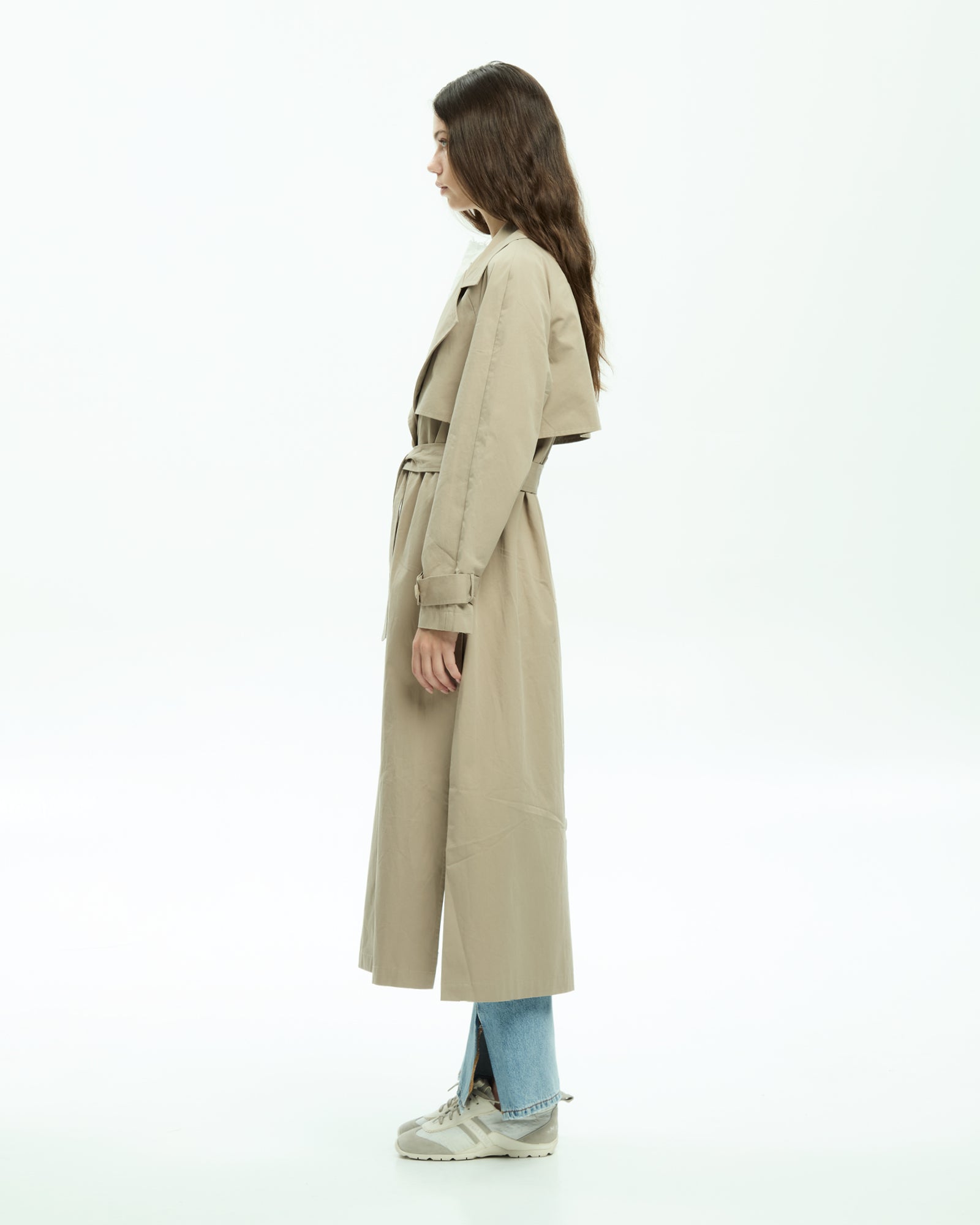 MLO Trench lungo GRIGIO