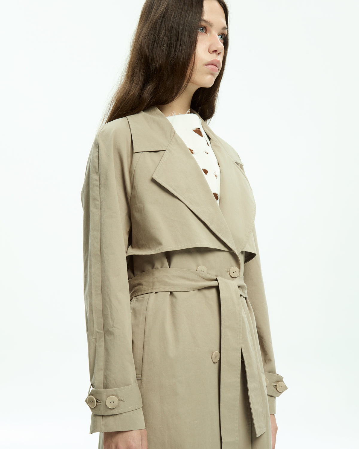 MLO Trench lungo GRIGIO