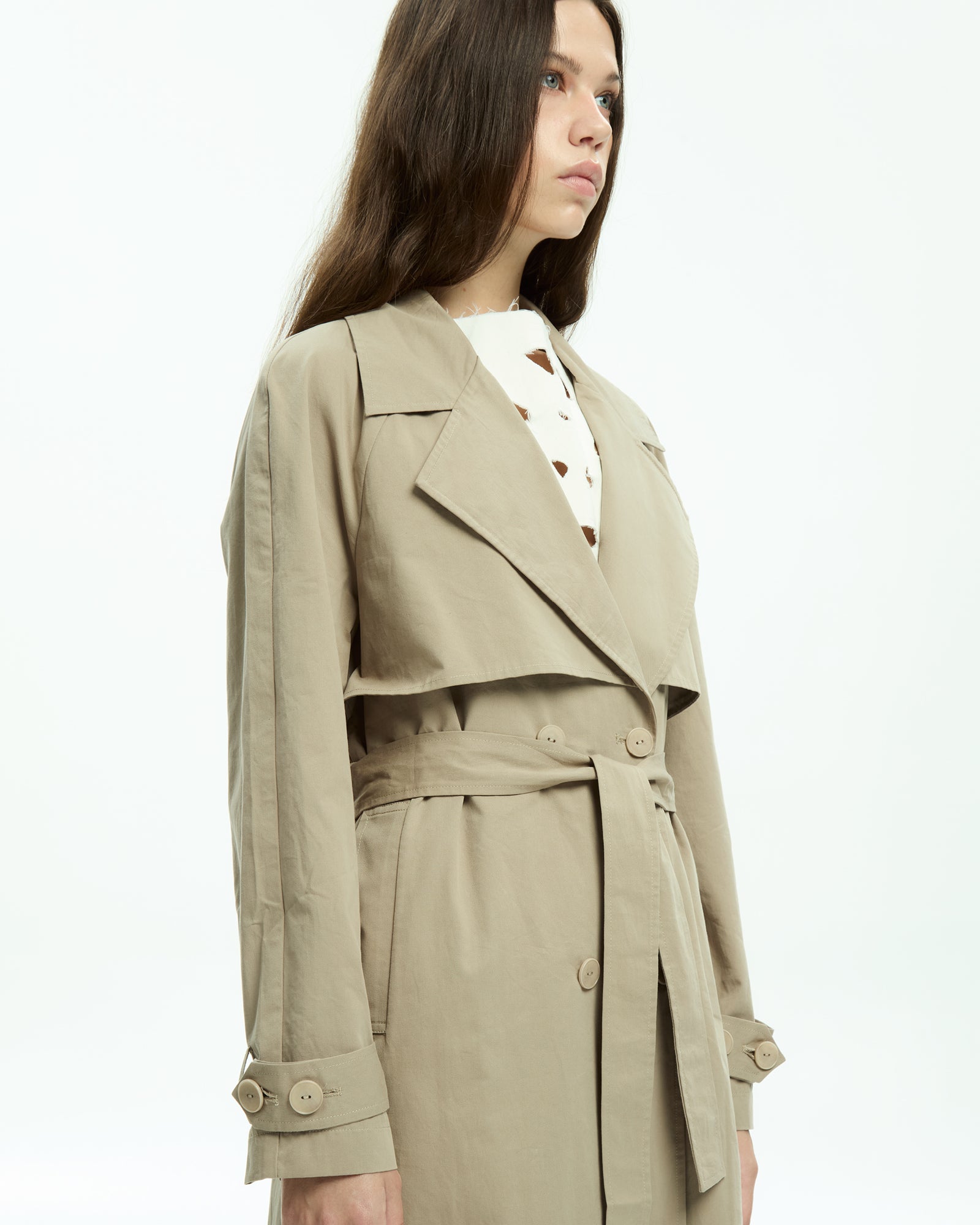 MLO Trench lungo GRIGIO