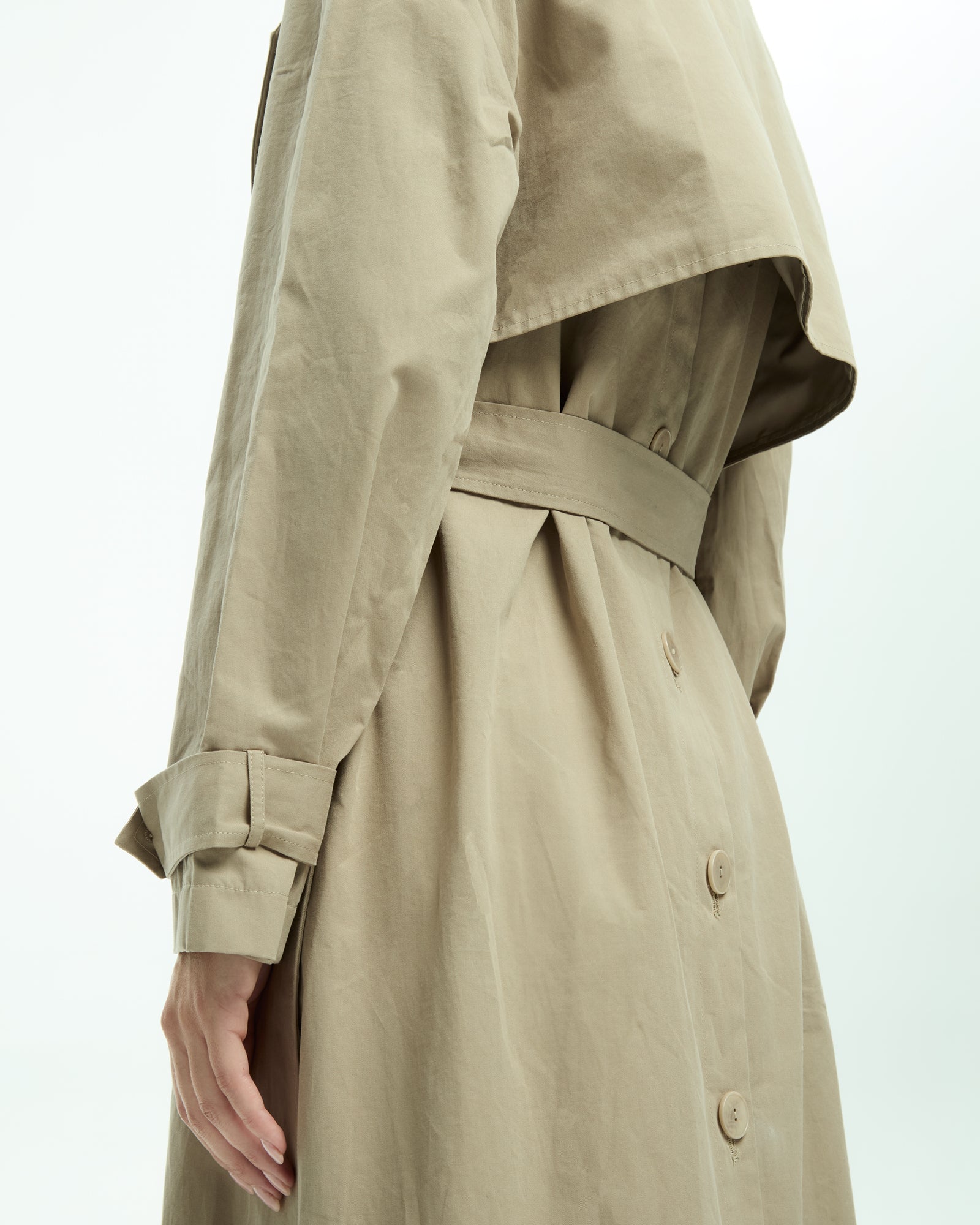 MLO Trench lungo GRIGIO