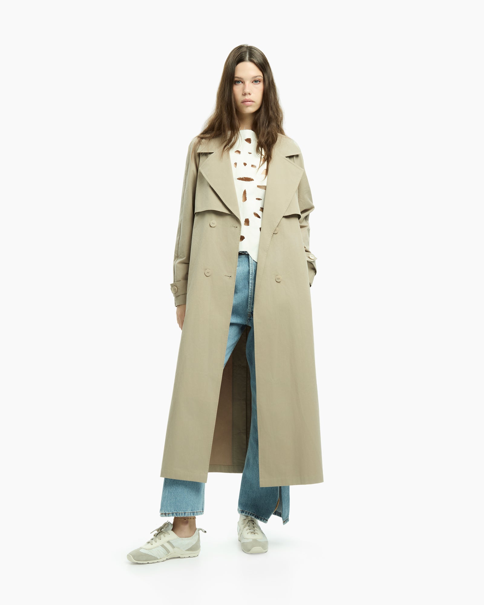 MLO Trench lungo GRIGIO