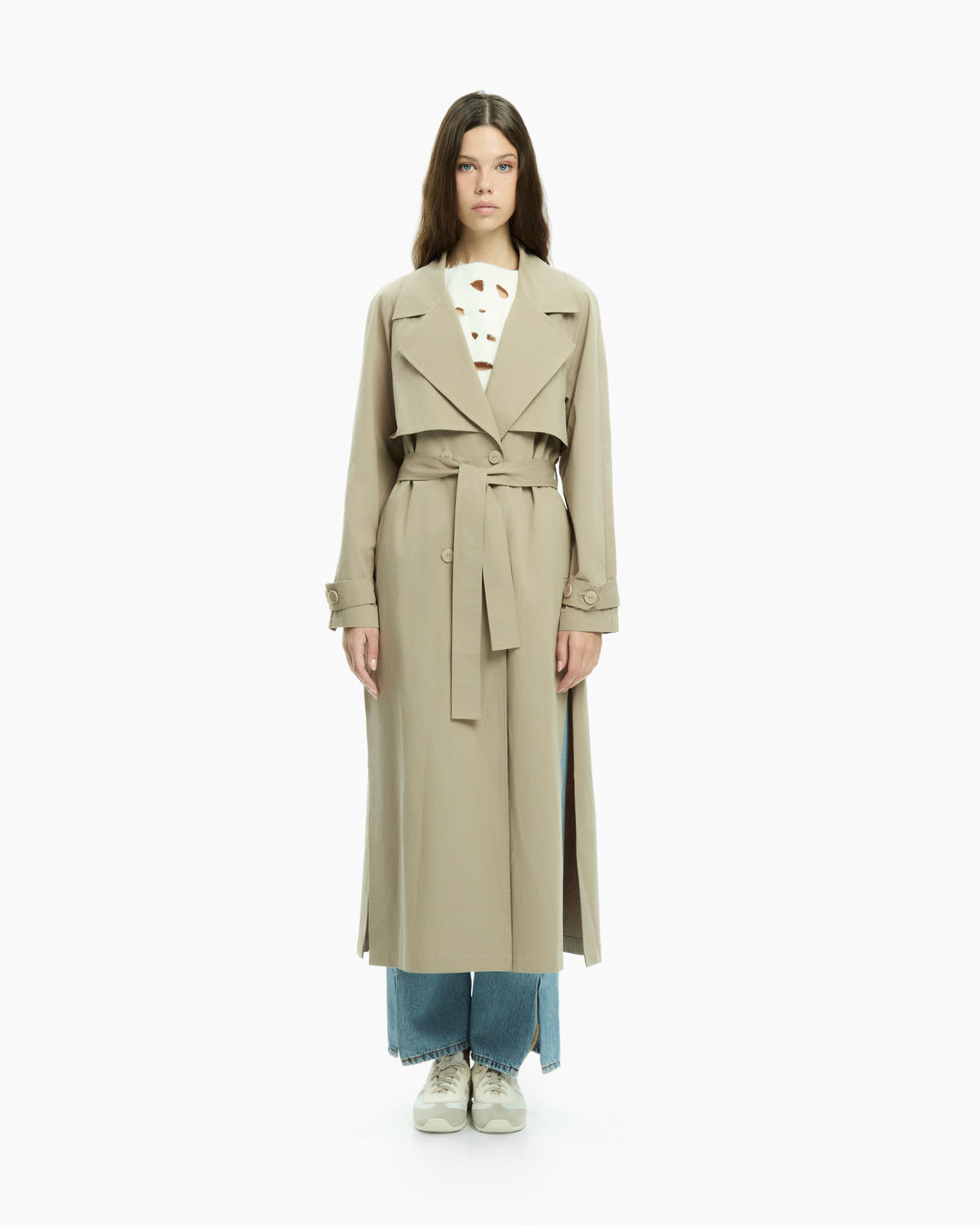 MLO Trench lungo GRIGIO