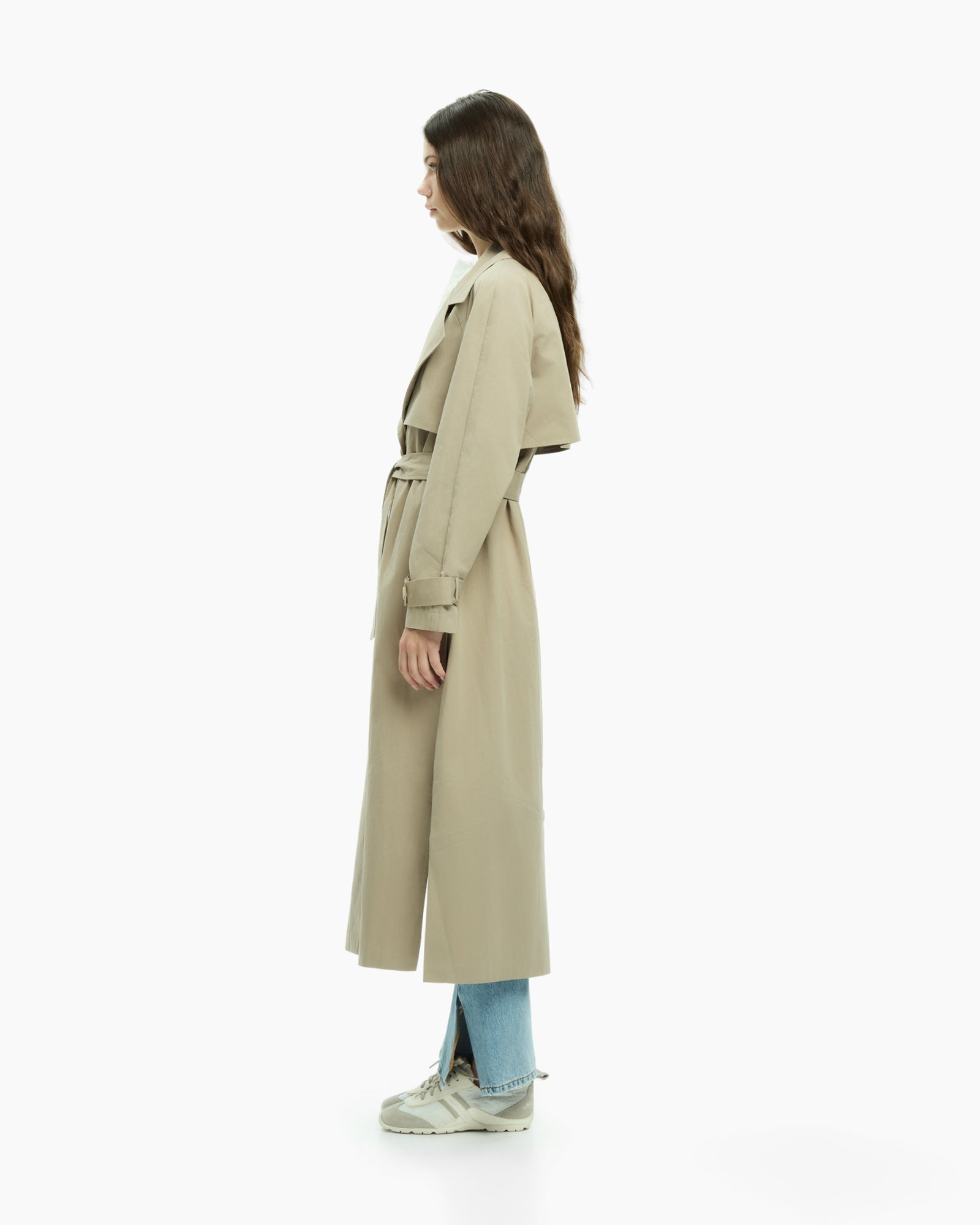 MLO Trench lungo GRIGIO