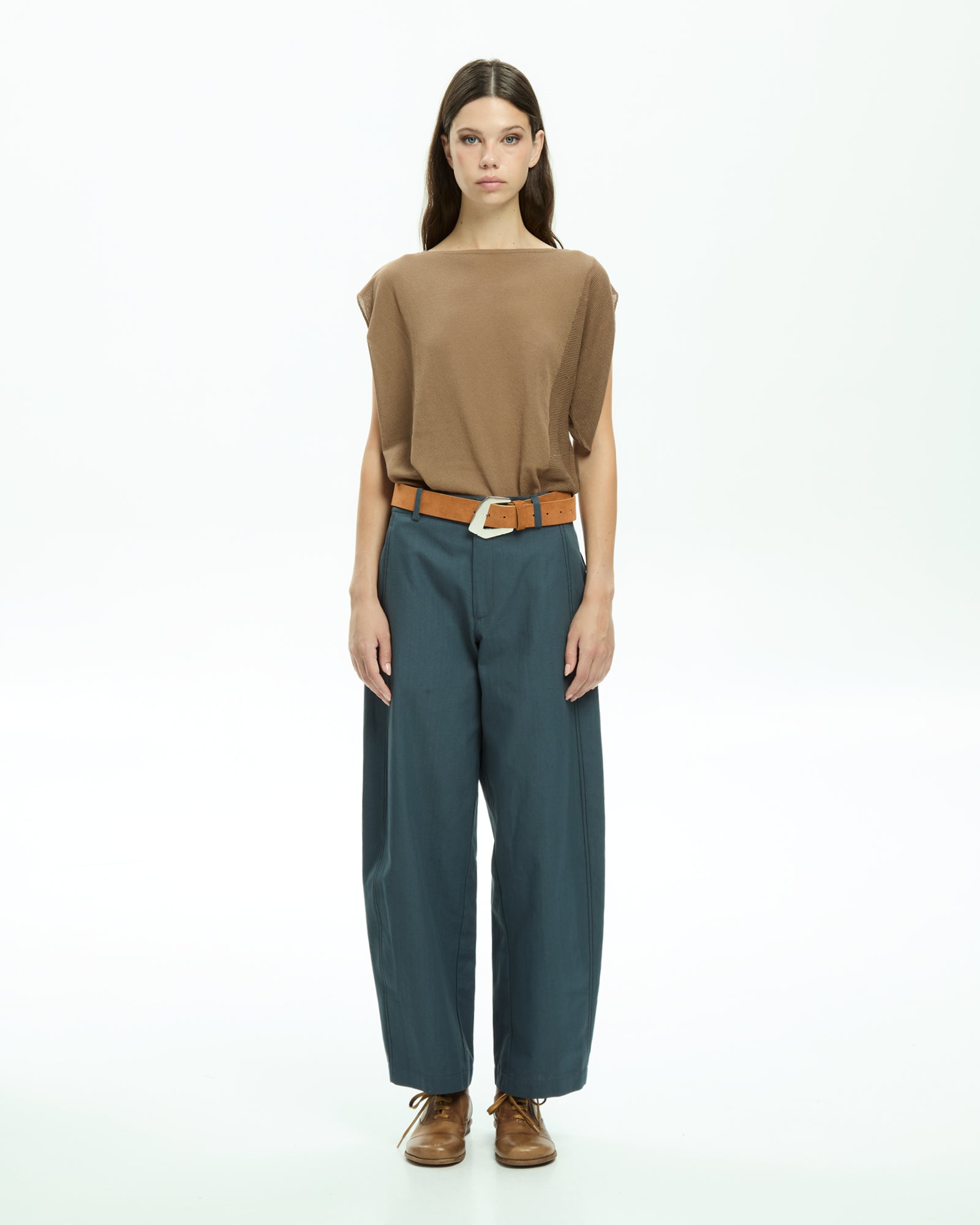 MLO Top senza maniche BEIGE